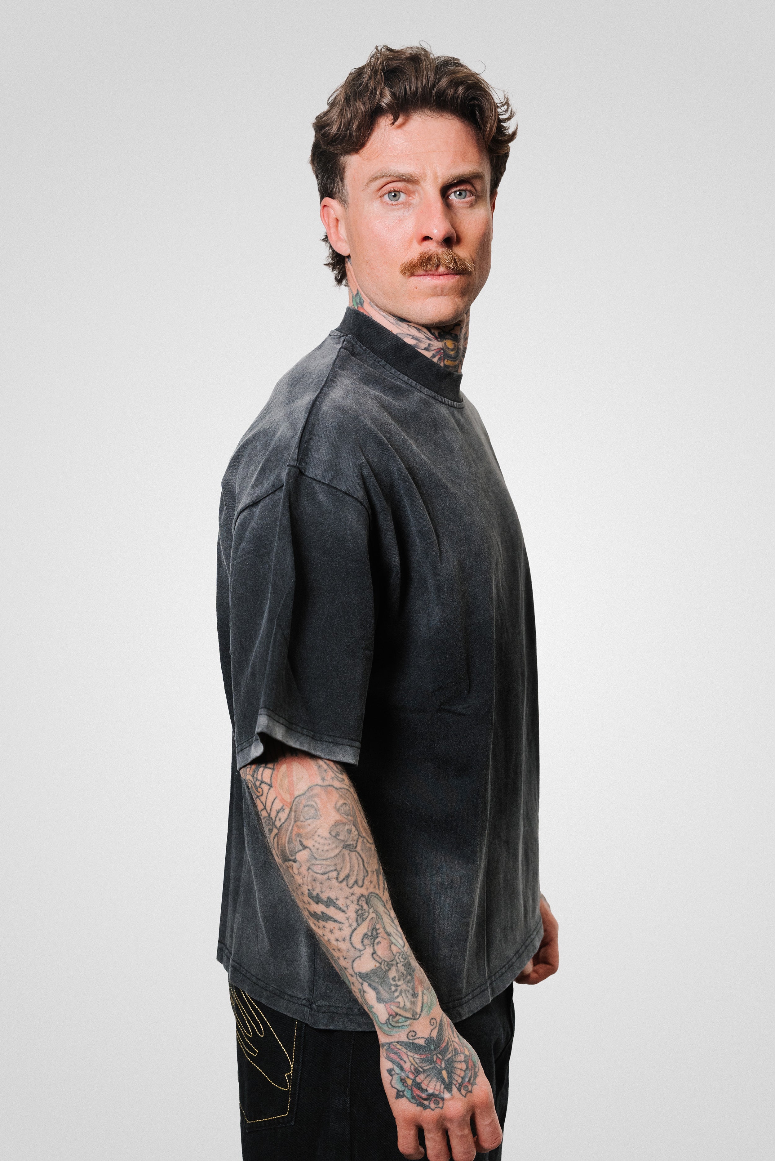 ONLY YOU WASHED BLACK TEE - Replacement Brand