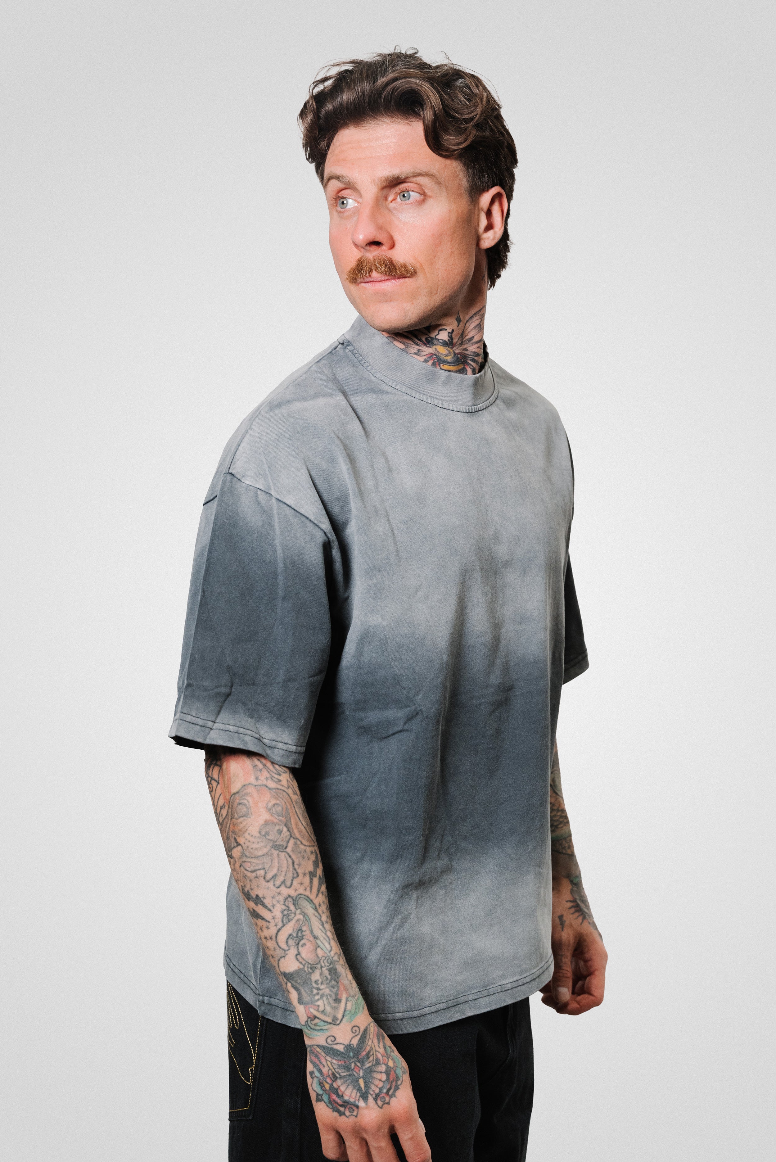 ONLY YOU WASHED GREY TEE - Replacement Brand