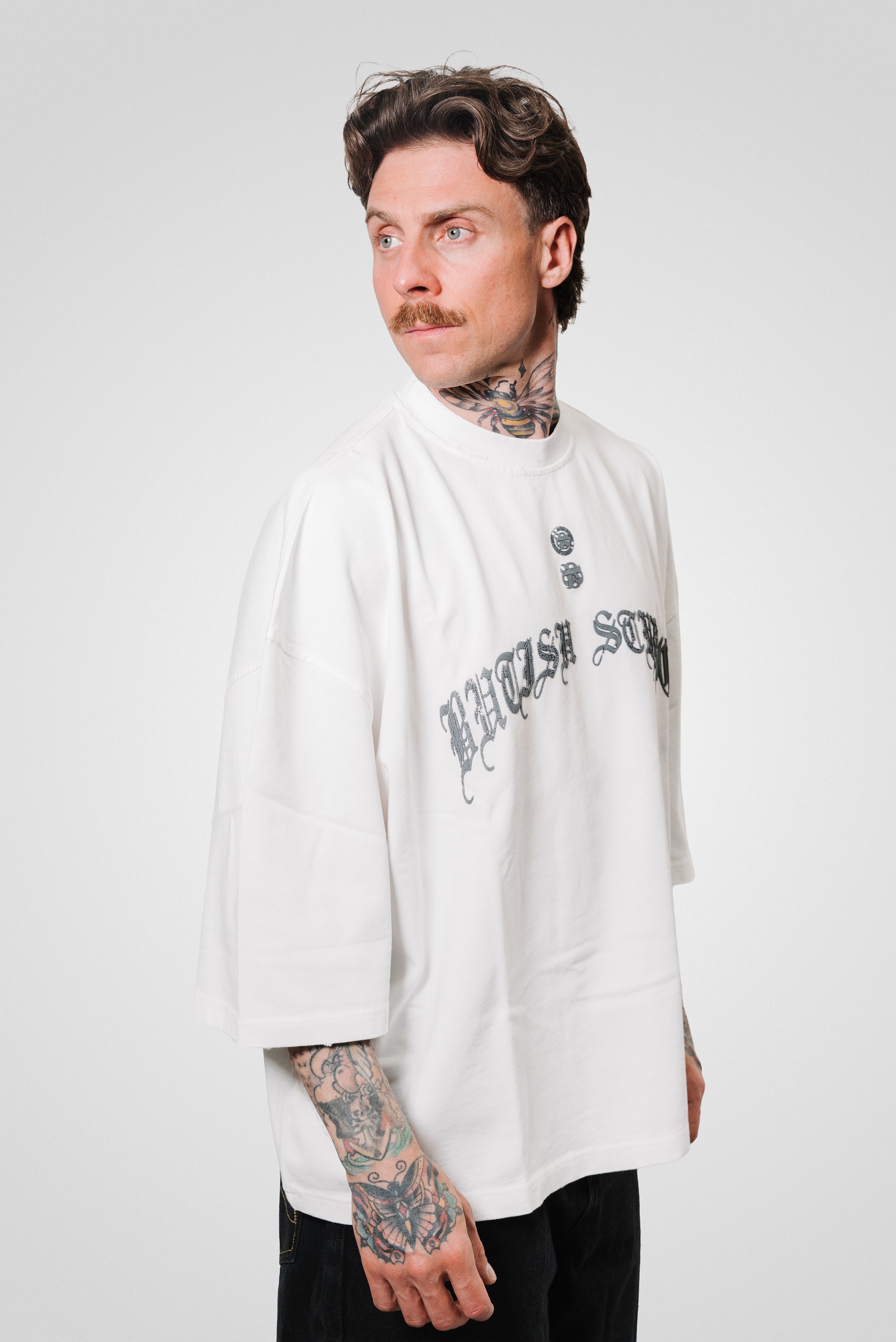 WHITE O1 TEE - Butish Brand
