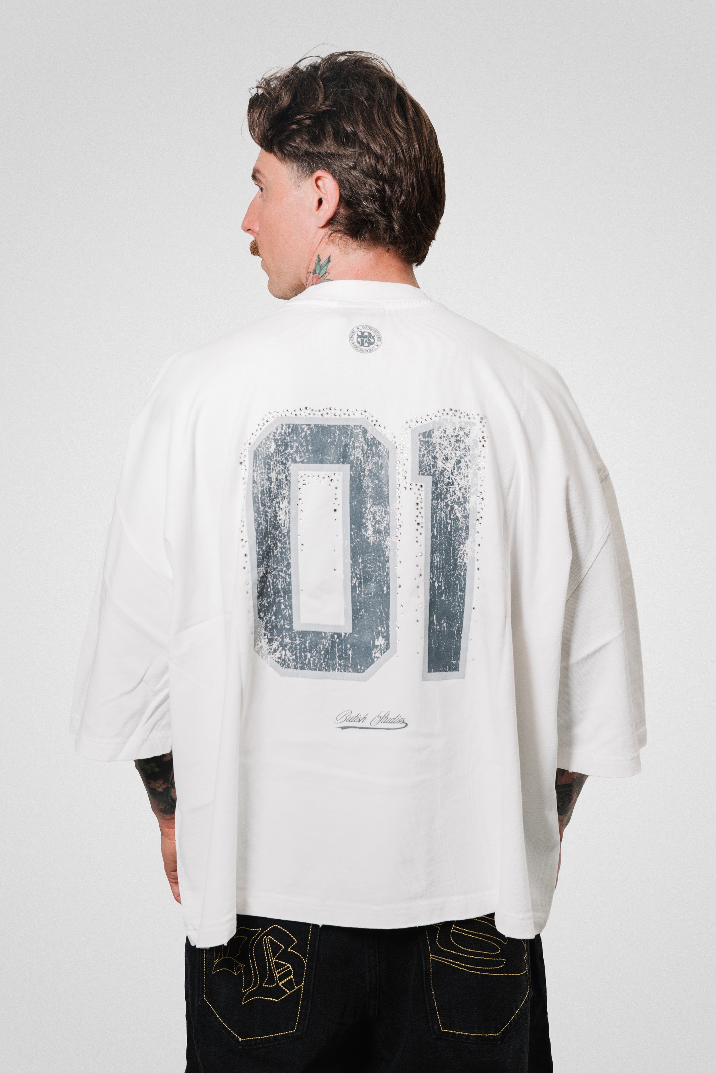 WHITE O1 TEE - Butish Brand