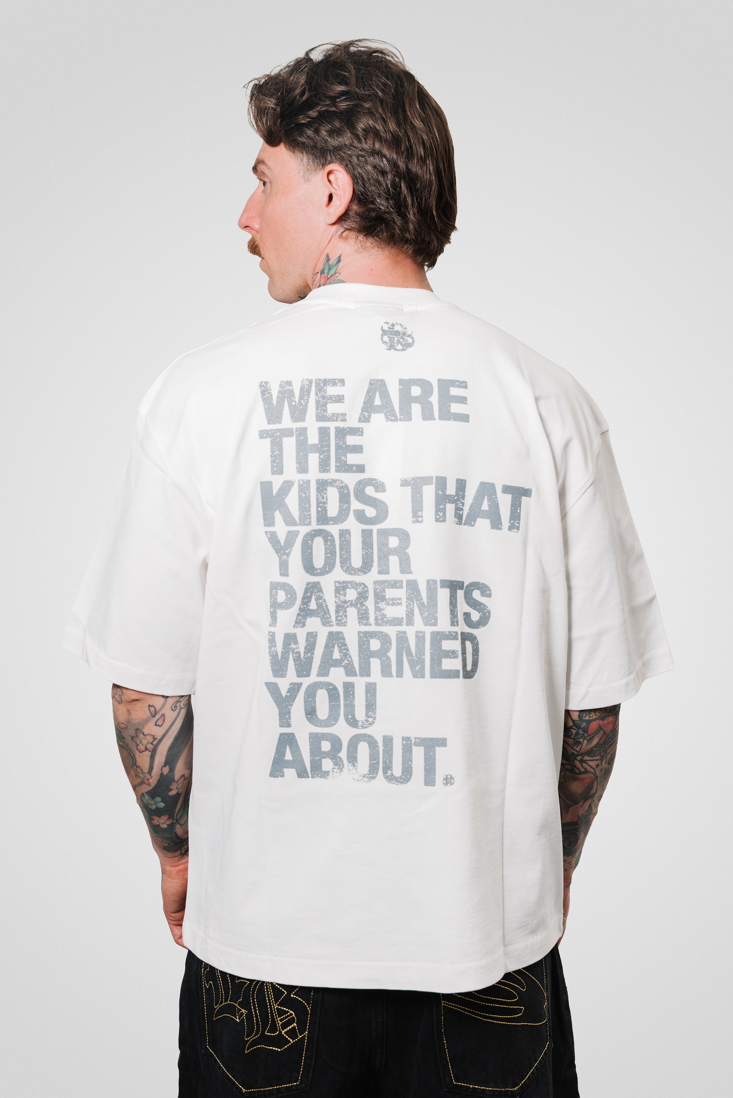PRODIGY WHITE TEE - Butish Brand