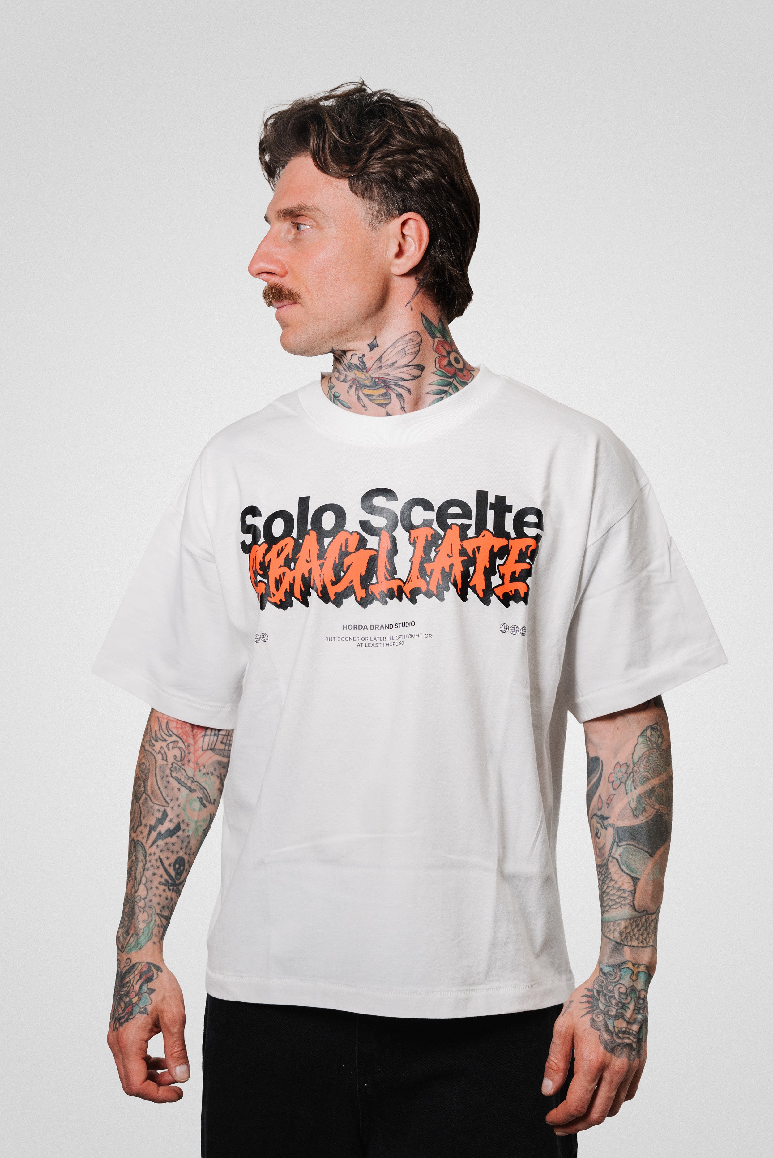 SCELTE SBAGLIATE TEE WHITE - Horda Brand