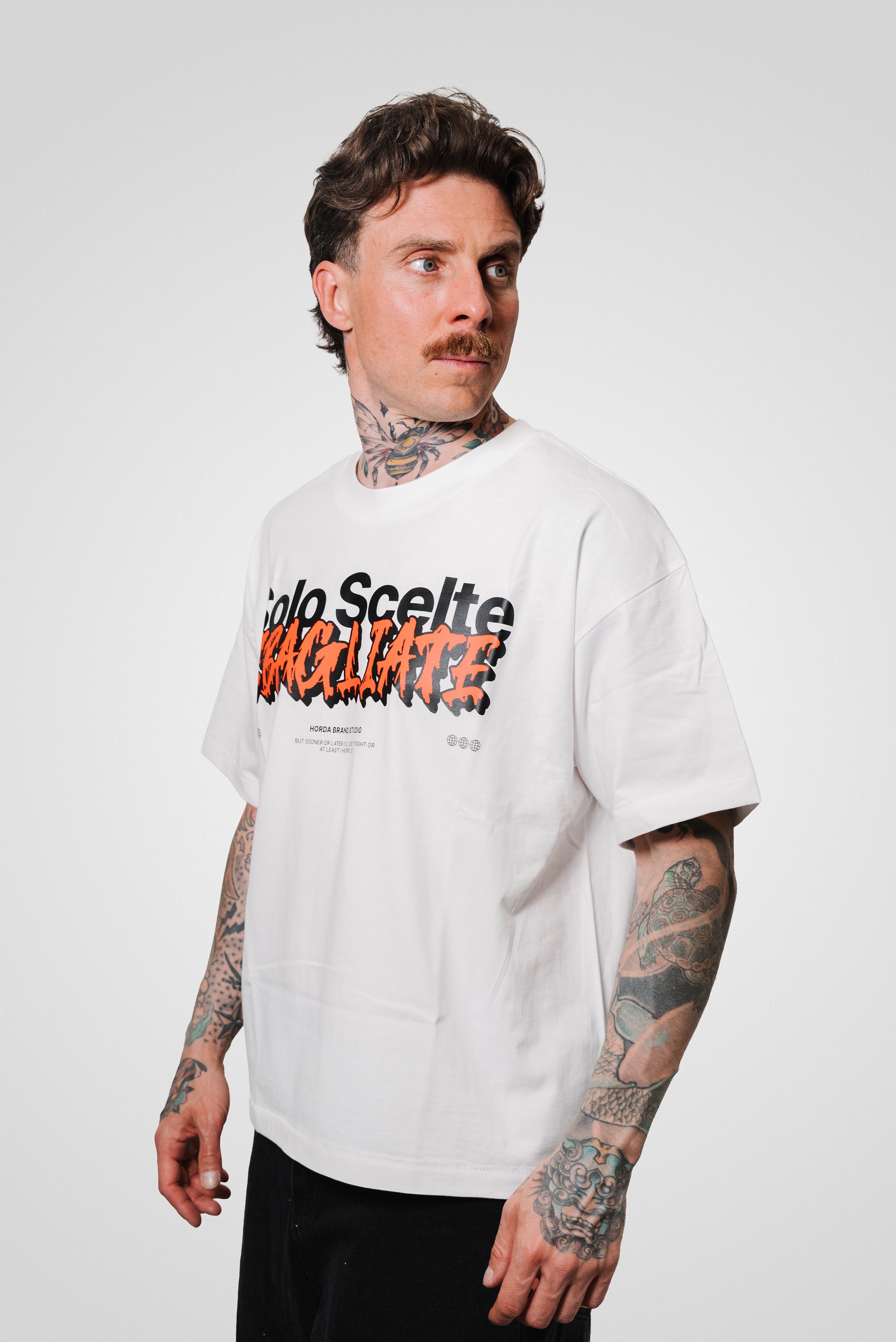 SCELTE SBAGLIATE TEE WHITE - Horda Brand