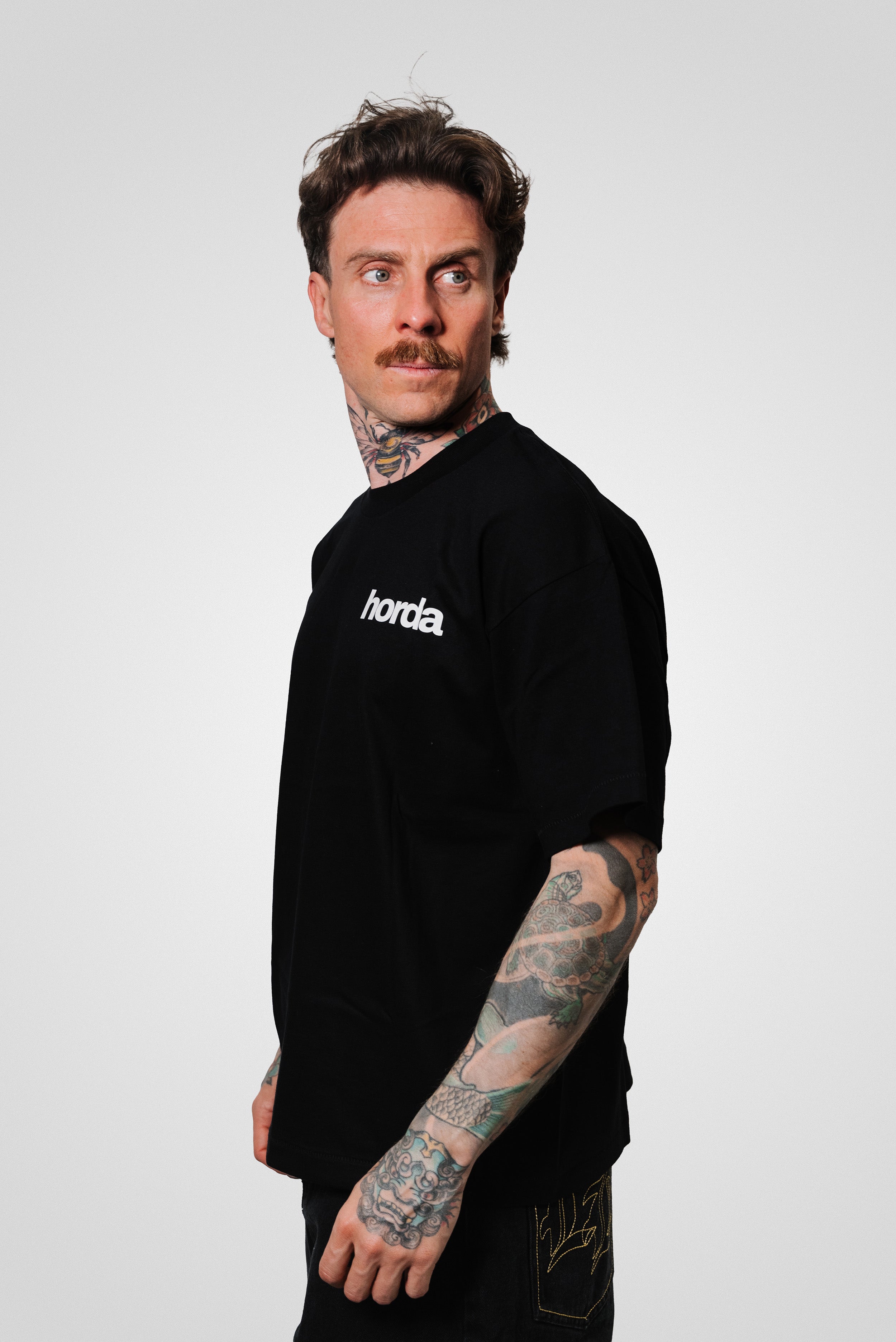 VENUTO TEE BLACK - Horda Brand