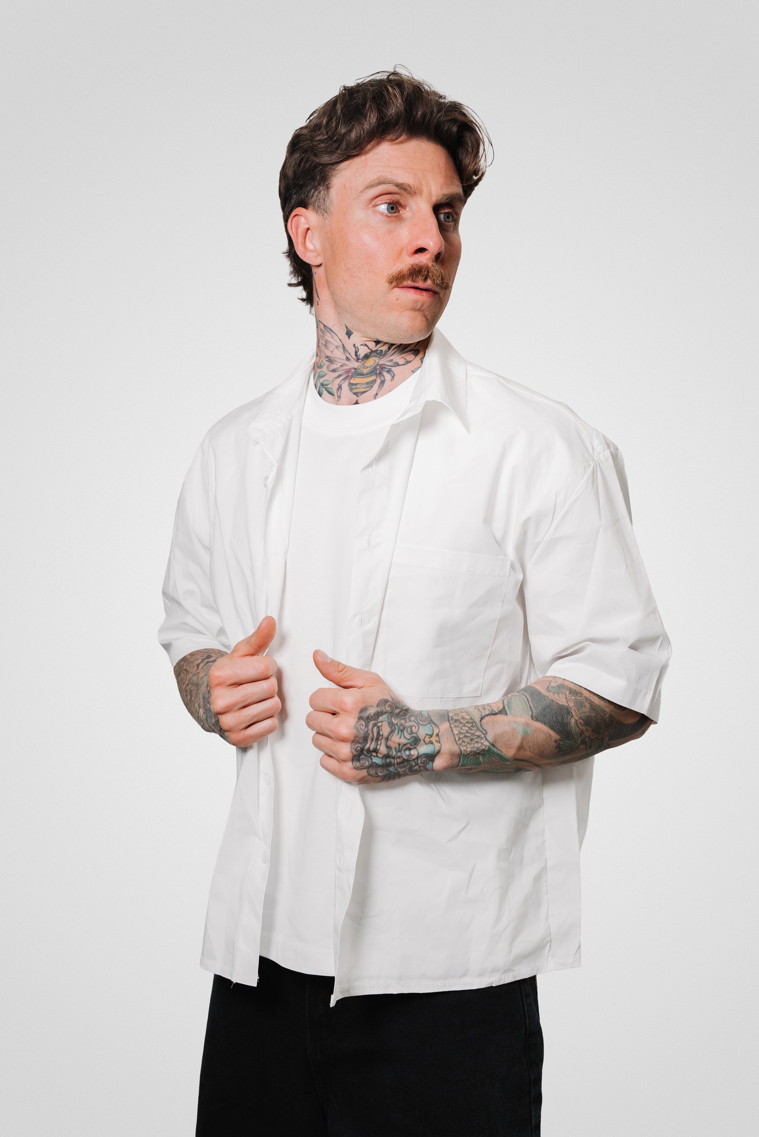 COME TI SOFFRO WHITE SHIRT - Replacement Brand