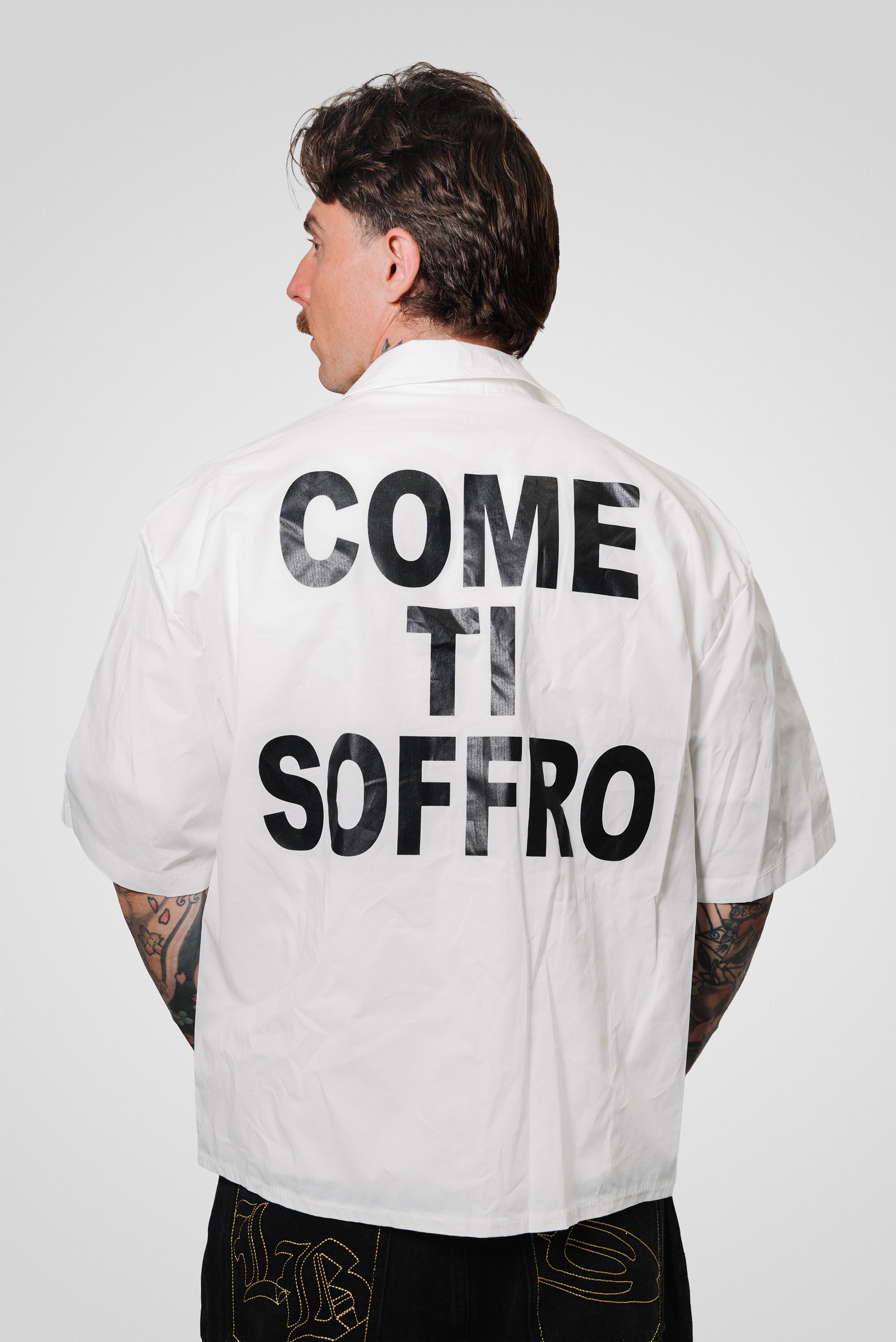 COME TI SOFFRO WHITE SHIRT - Replacement Brand