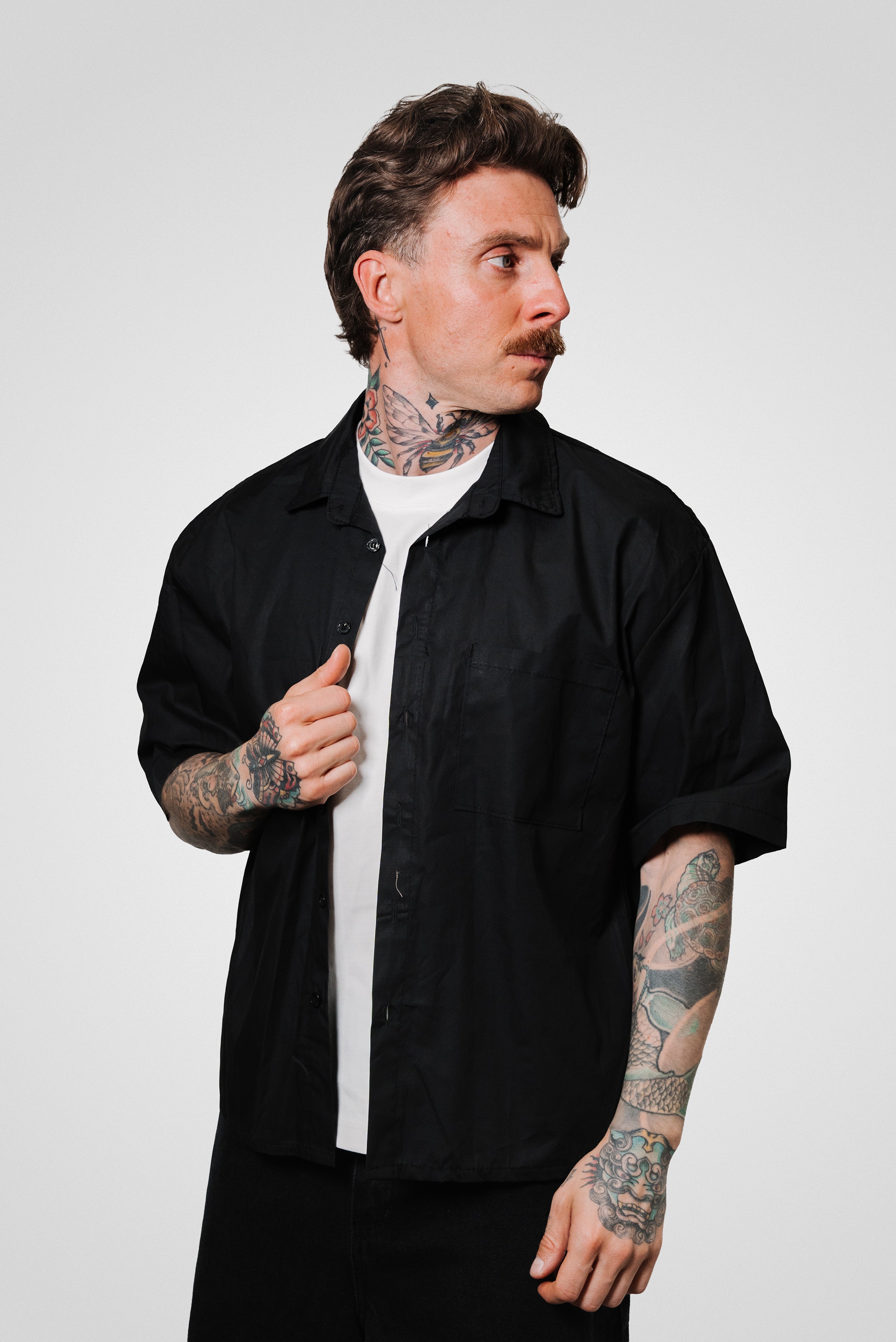 COME TI SOFFRO BLACK SHIRT - Replacement Brand