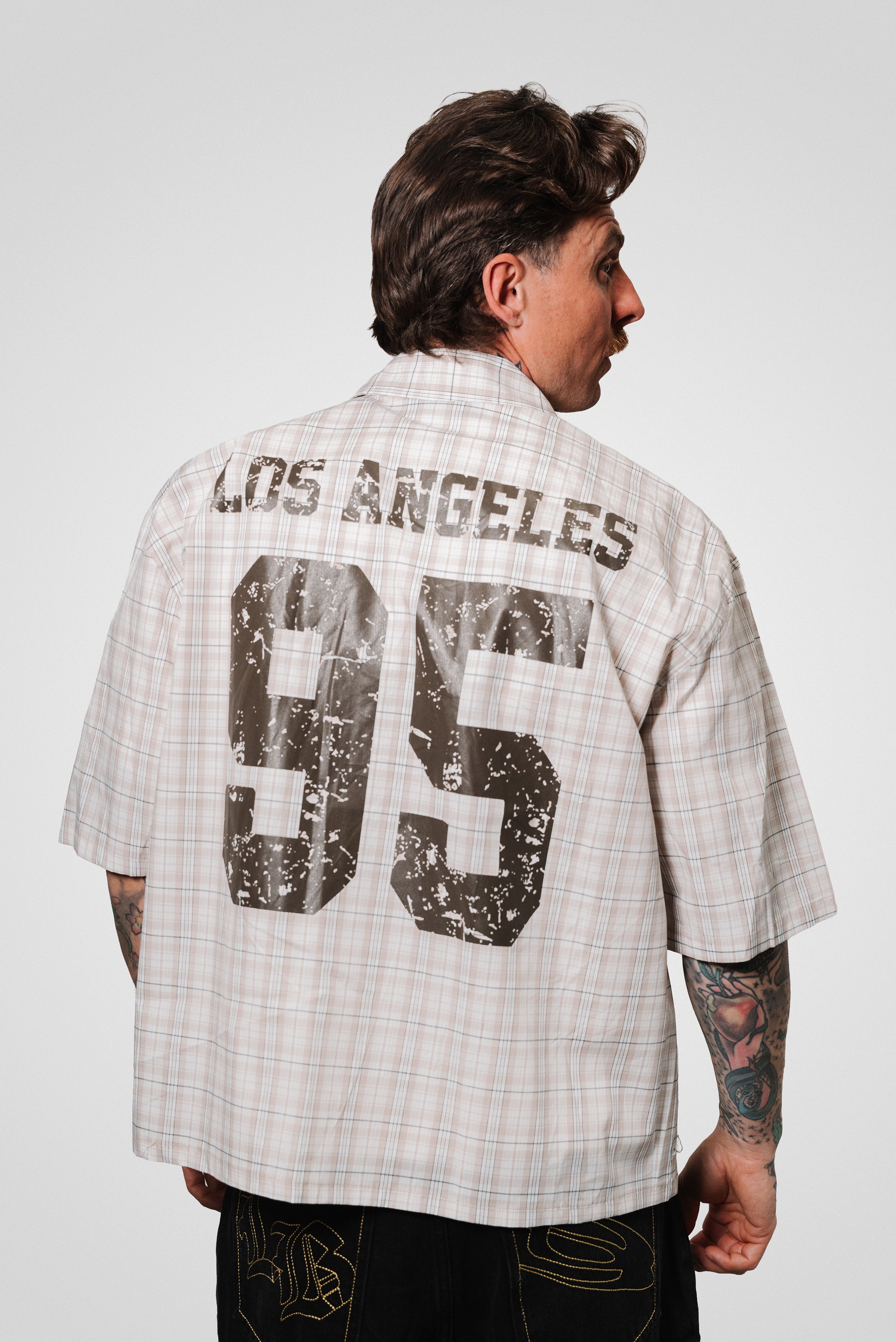 NINEFIVE LINE LIGHT BROWN SHIRT - Replacement Brand