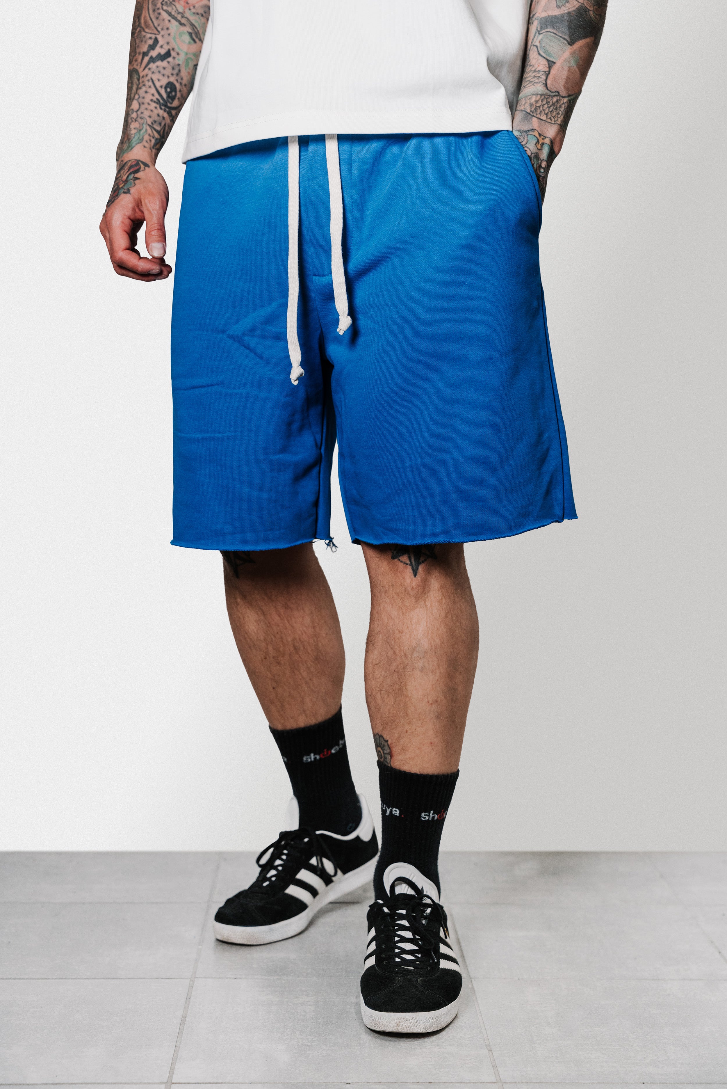 THECUTS COTTON SHORTS BLUE - Replacement Brand
