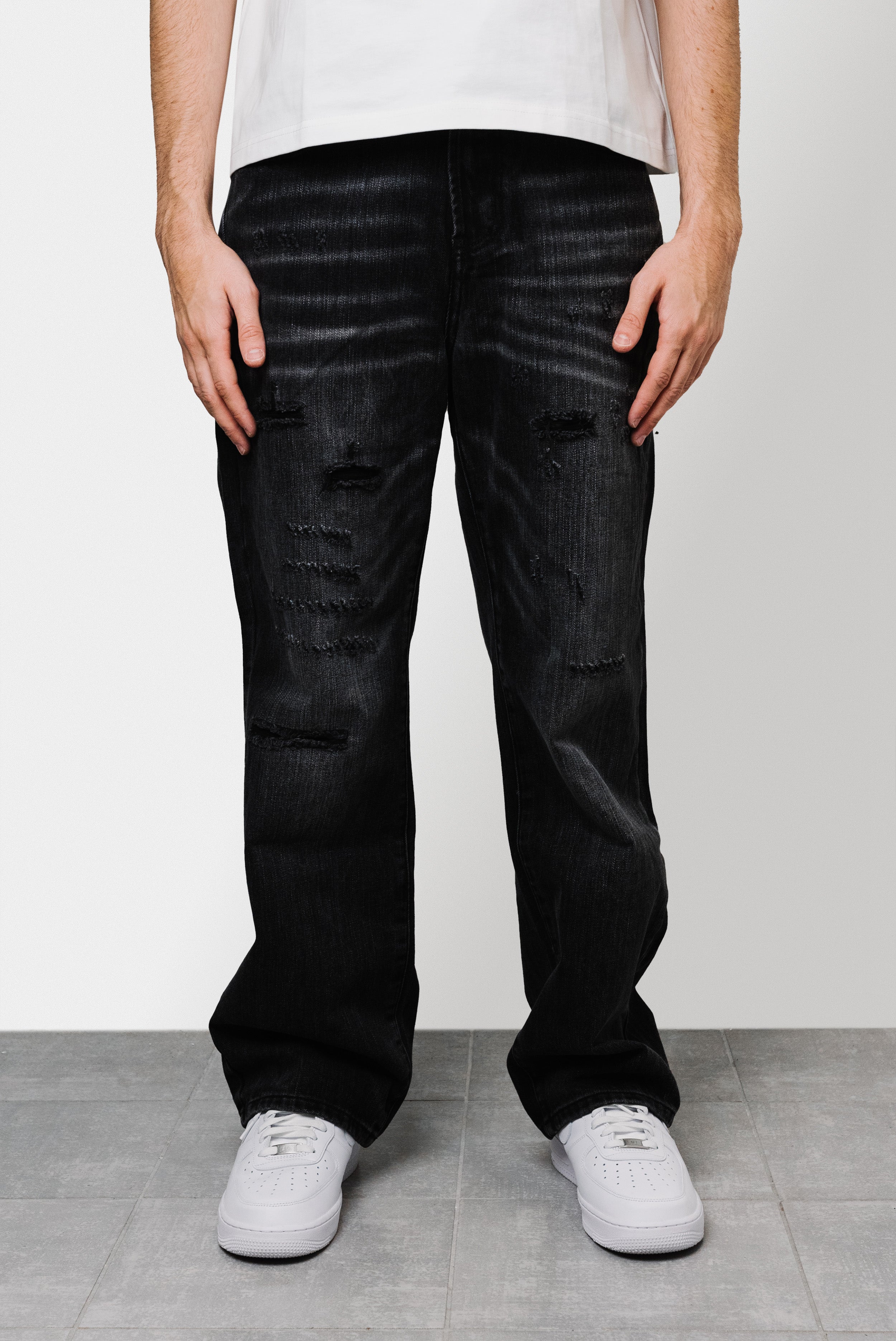 BLACK DENIM  JEANS - Replacement Brand