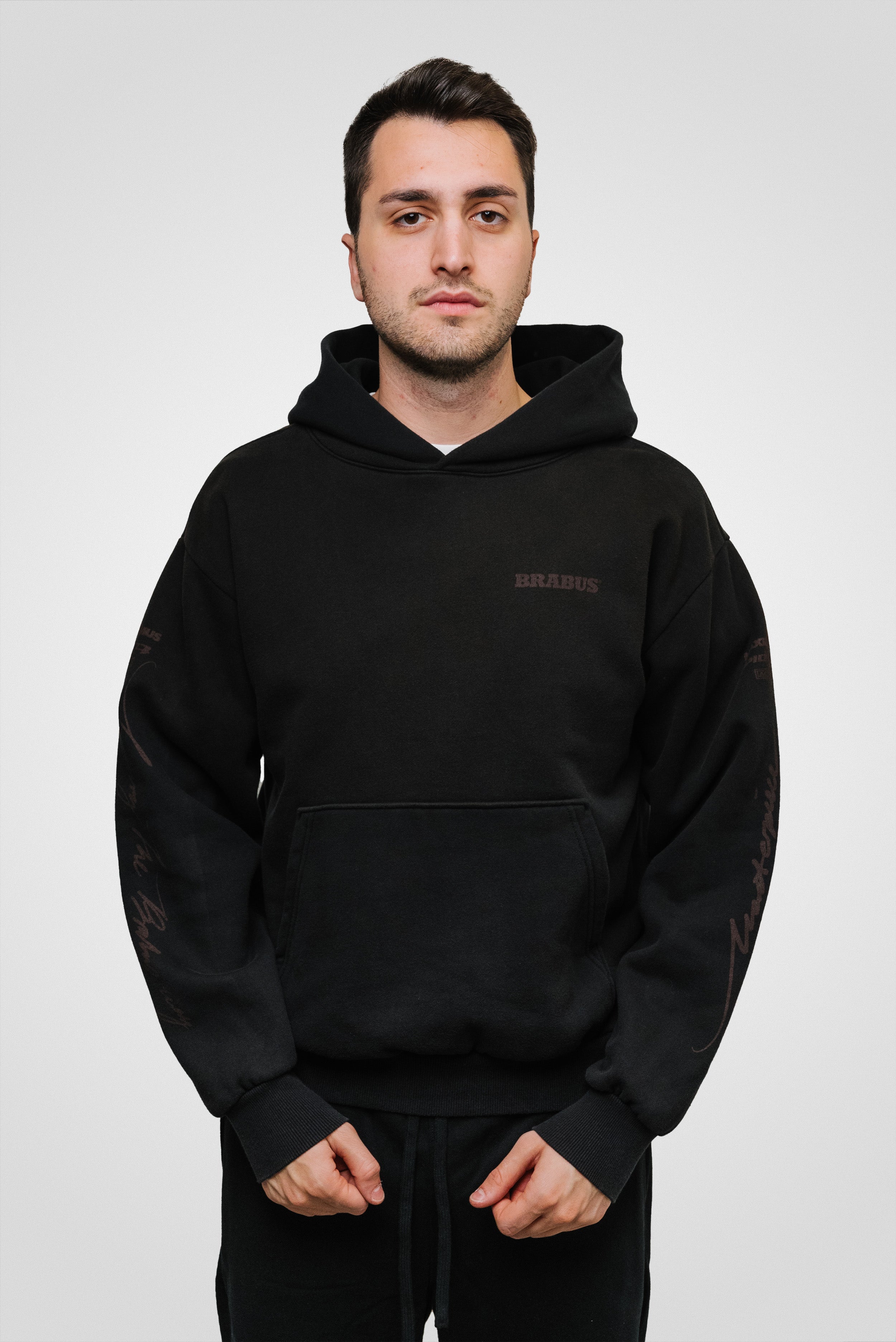 TRAVIS SCOTT X BRABUS HOODIE BLACK