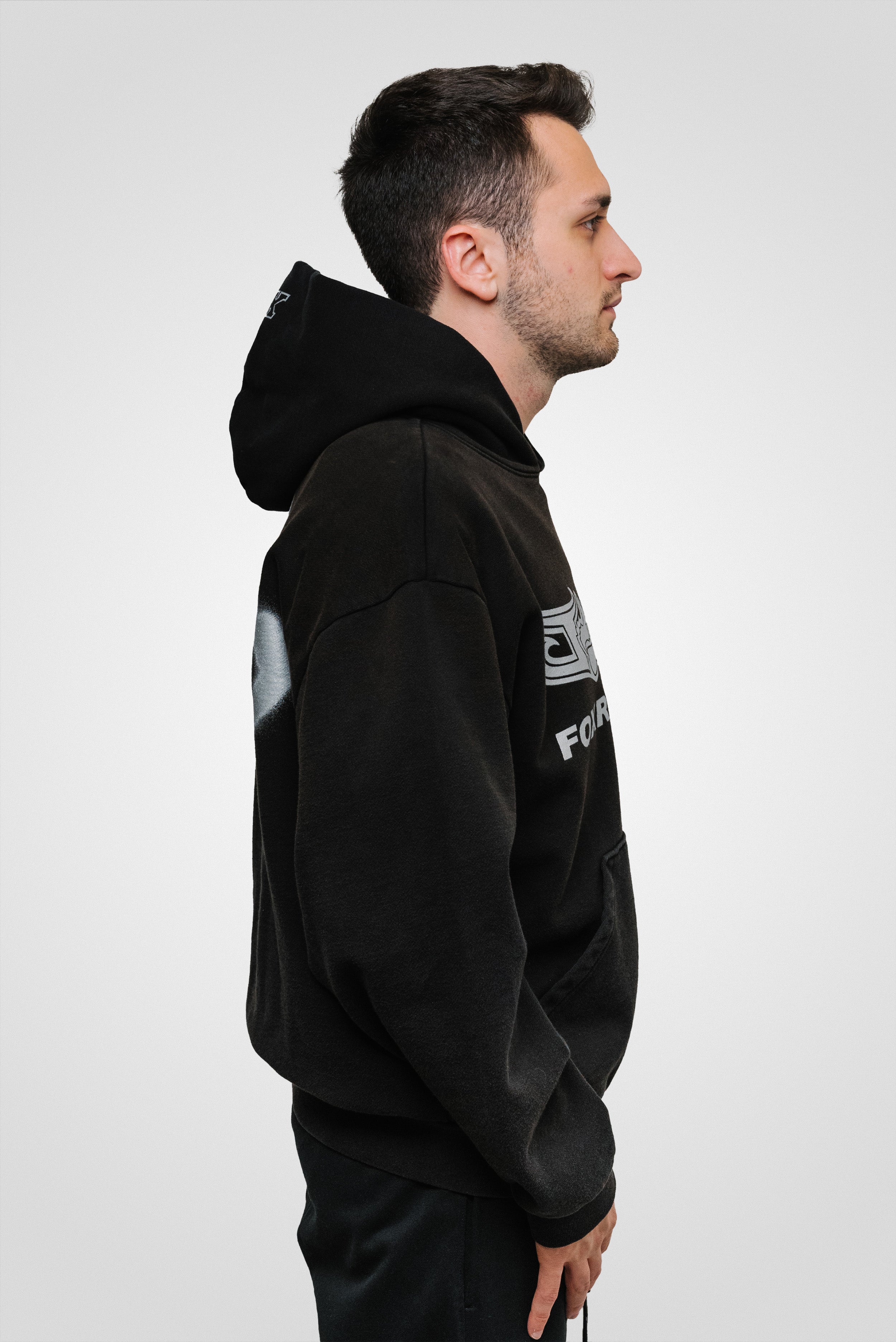 TRAVIS SCOTT X FOX RACING I HOODIE BLACK