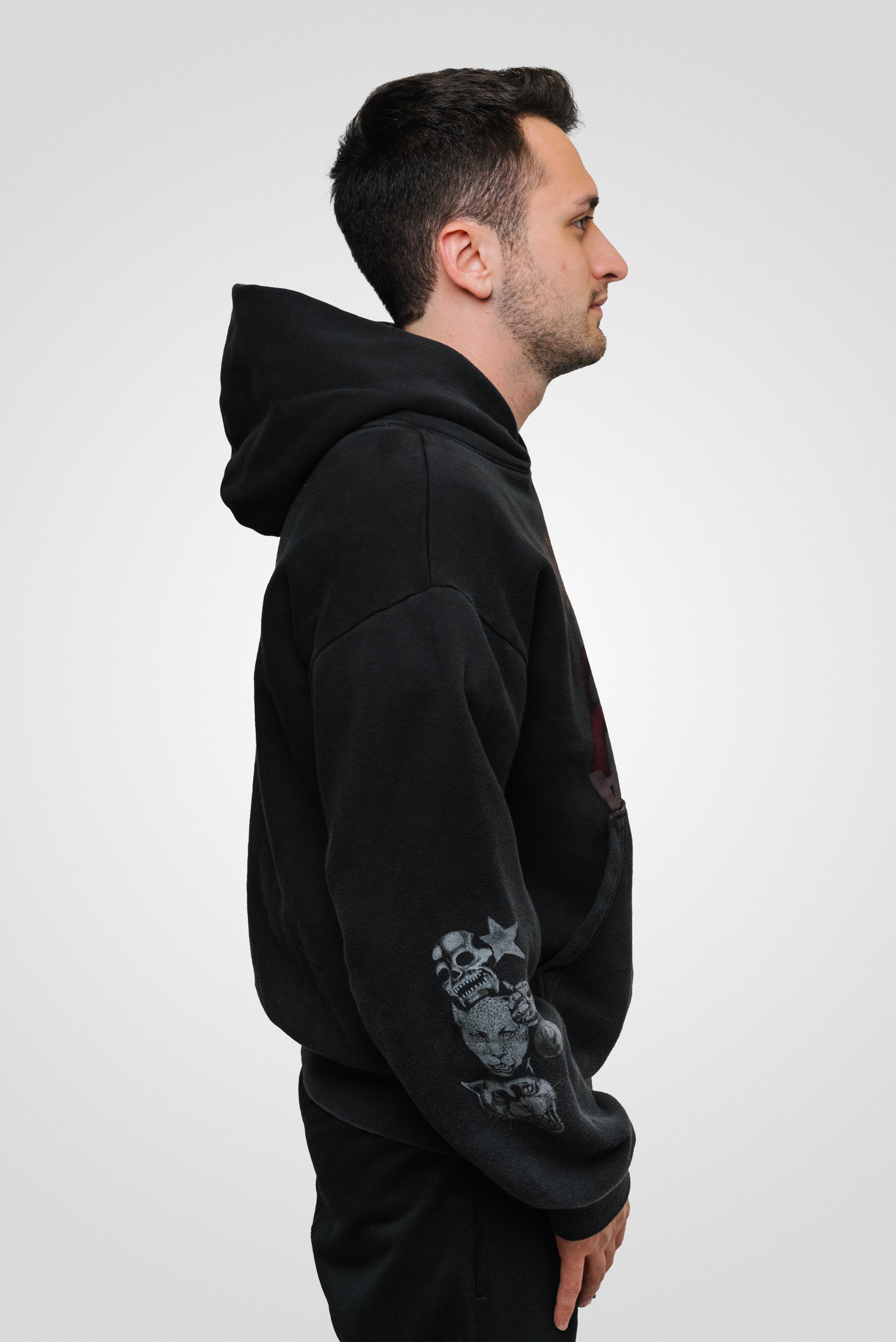 TRAVIS SCOTT UTOPIA ANNIHILATOR HOODIE BLACK