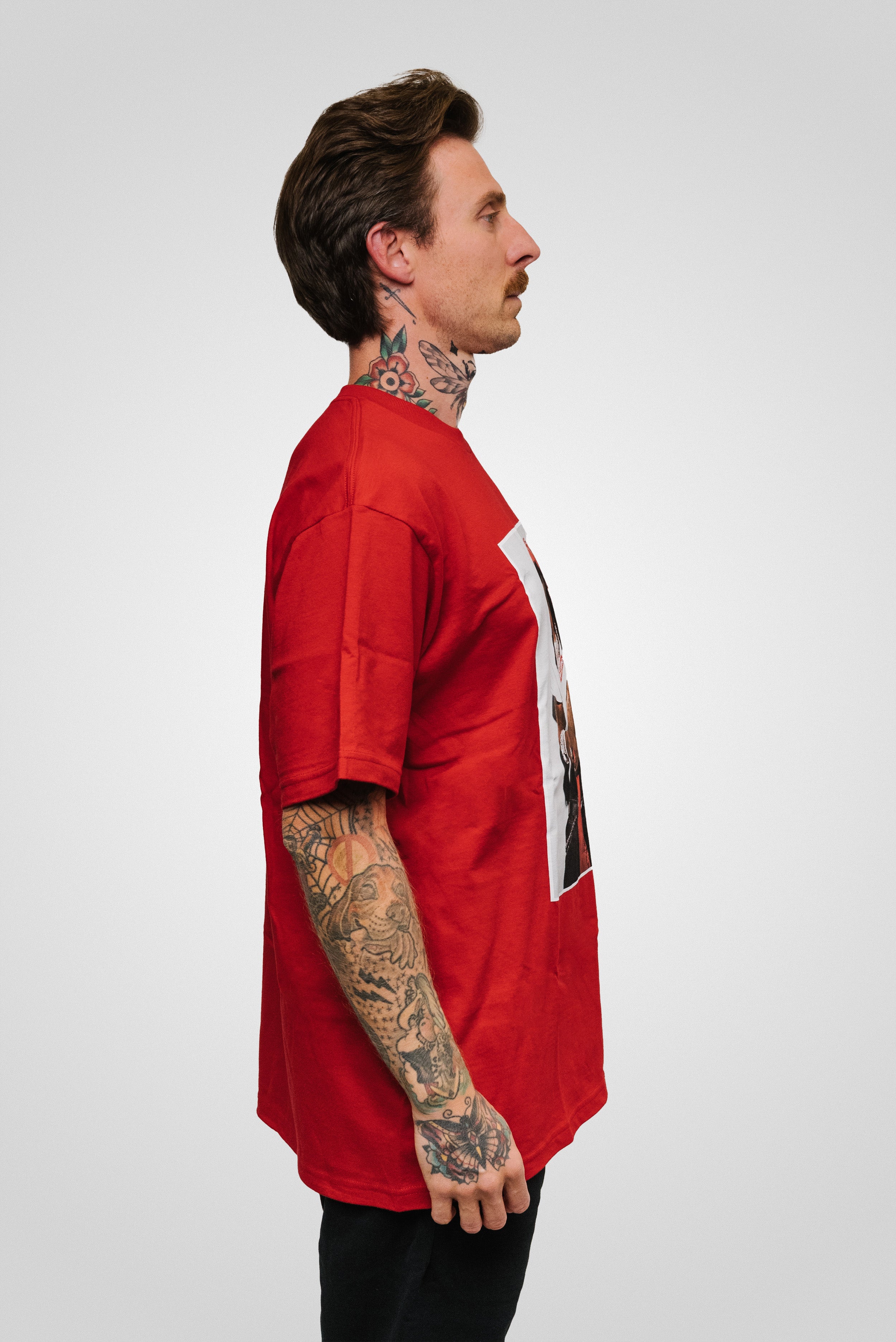SUPREME PHOTO TEE RED