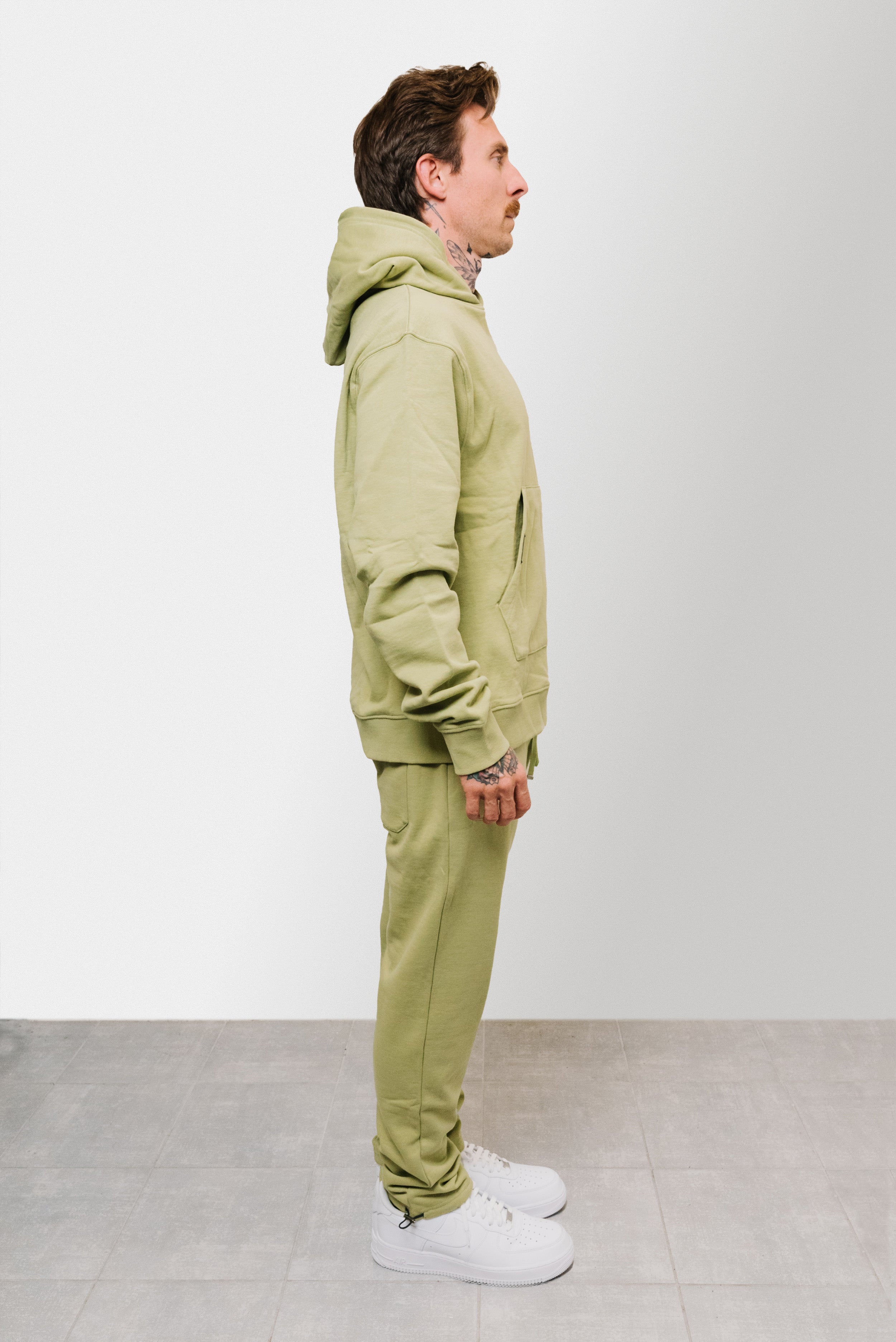 CLASSIC LOGO GREEN SUIT - We Are All Ash