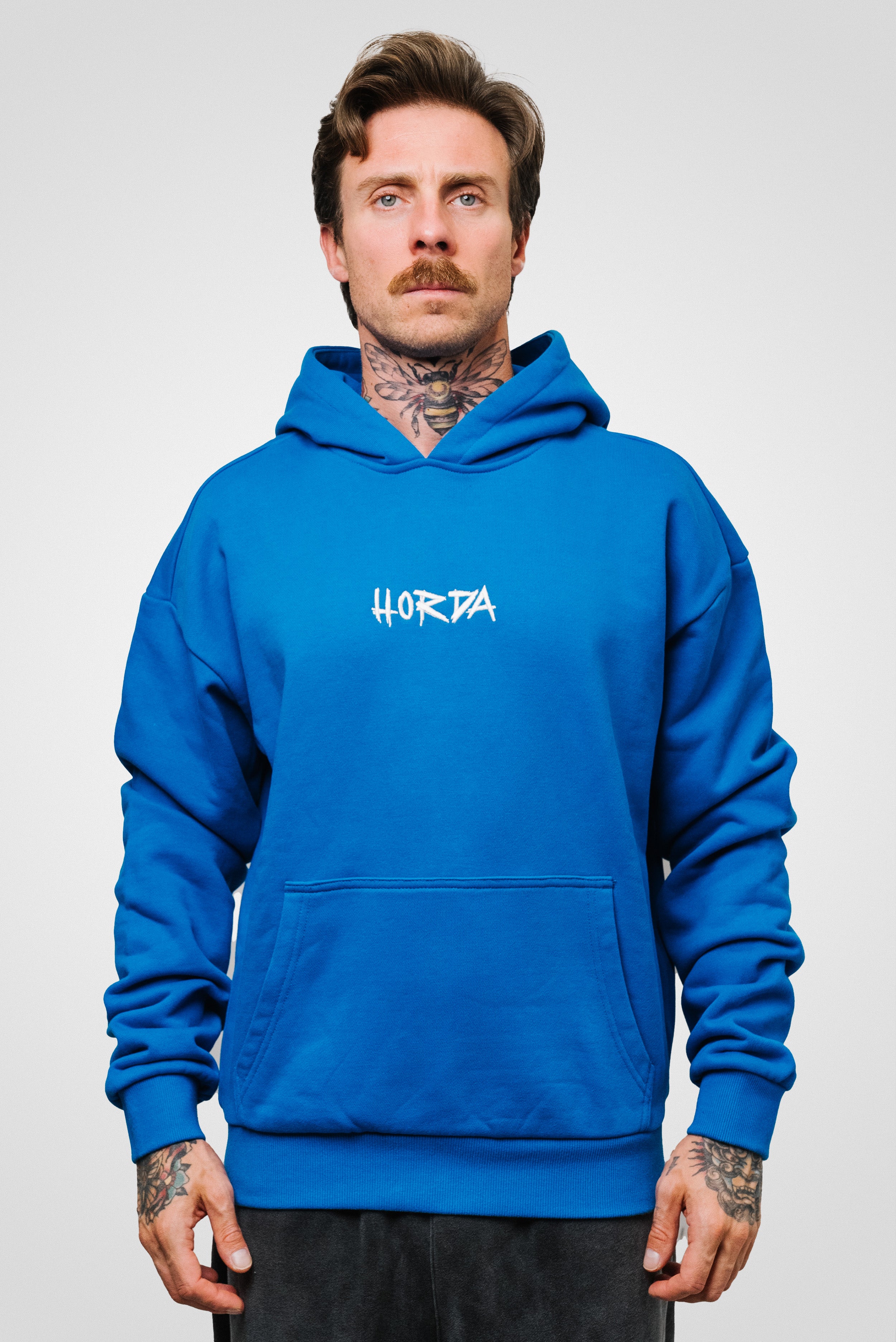 LIFE HOODIE BLUE/RED  - Horda Brand