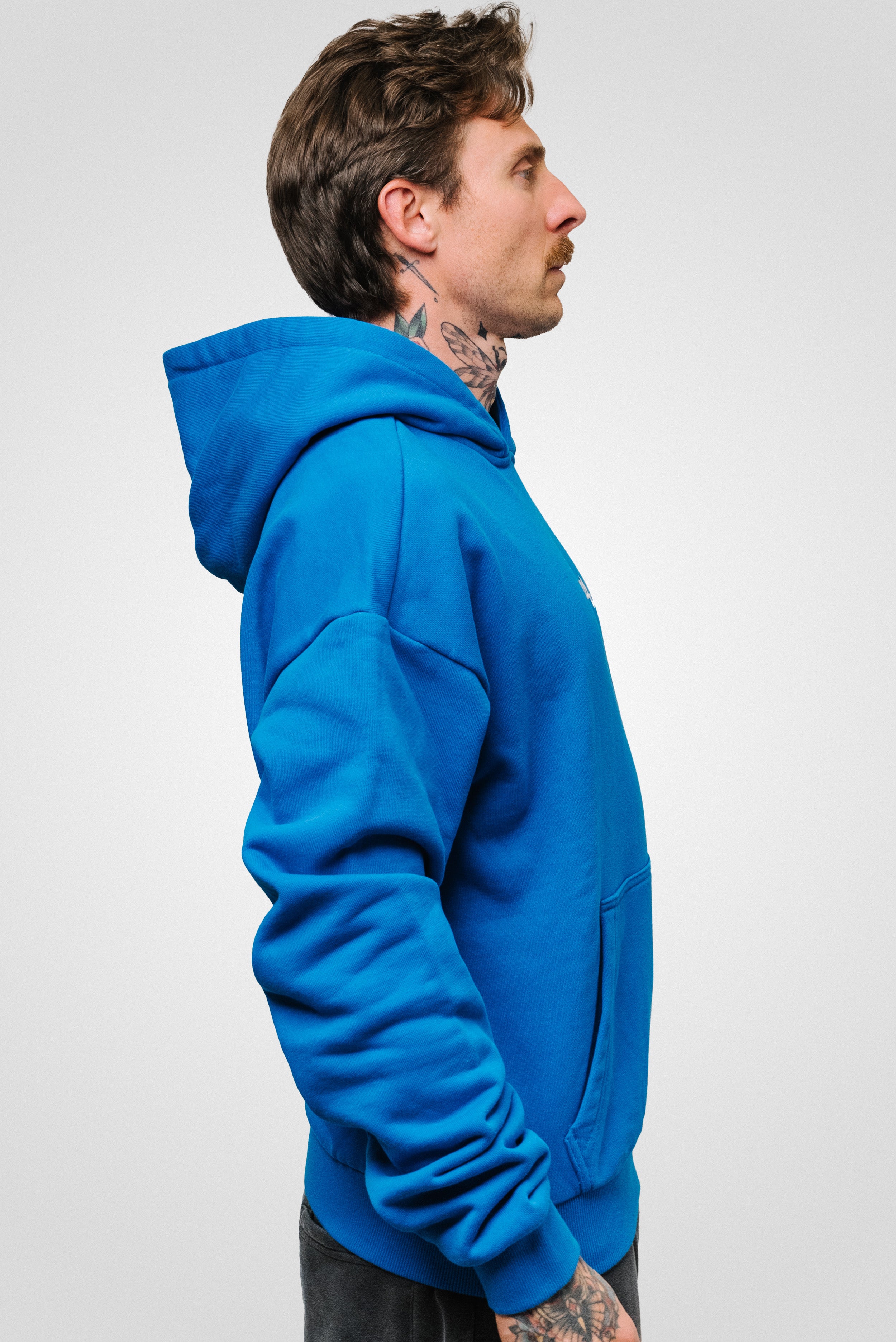 LIFE HOODIE BLUE/RED  - Horda Brand