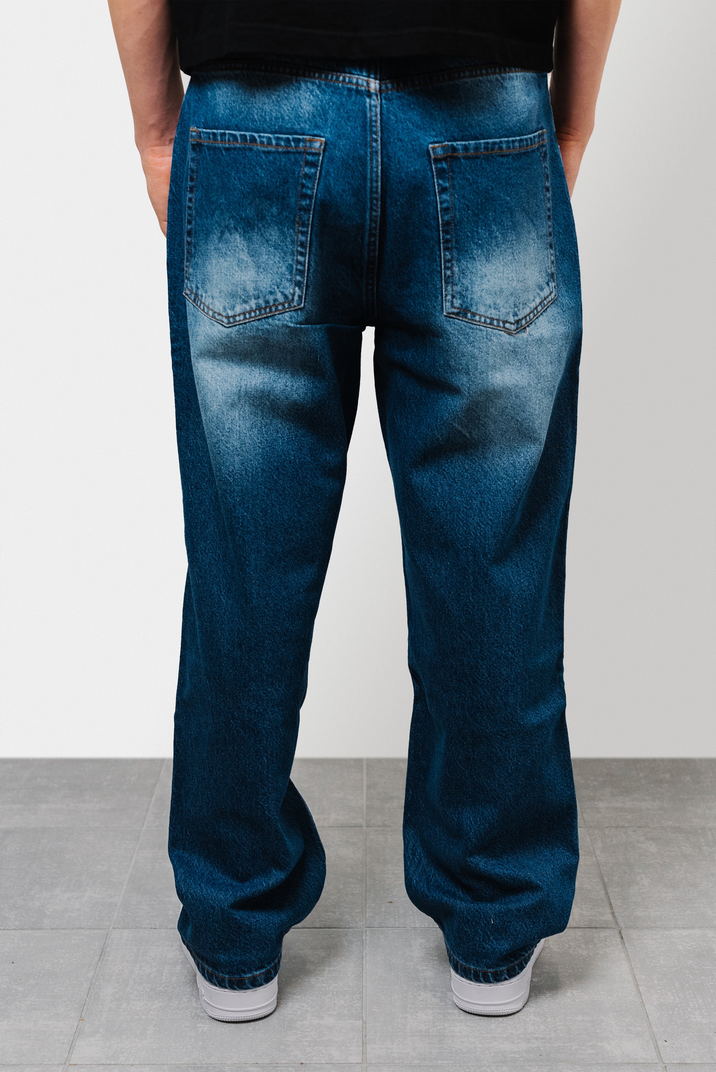 SPARKLY DENIM JEANS  - Shoebuya Brand