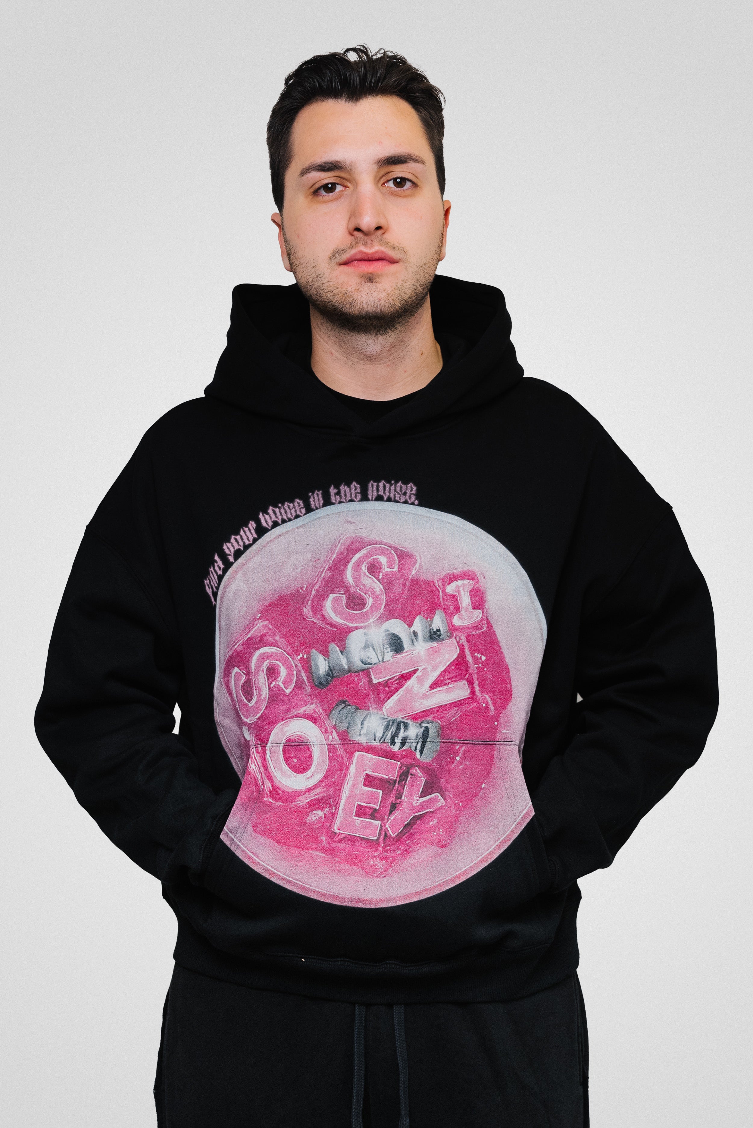 PINK ICY DRINK HOODIE - Noissey Brand