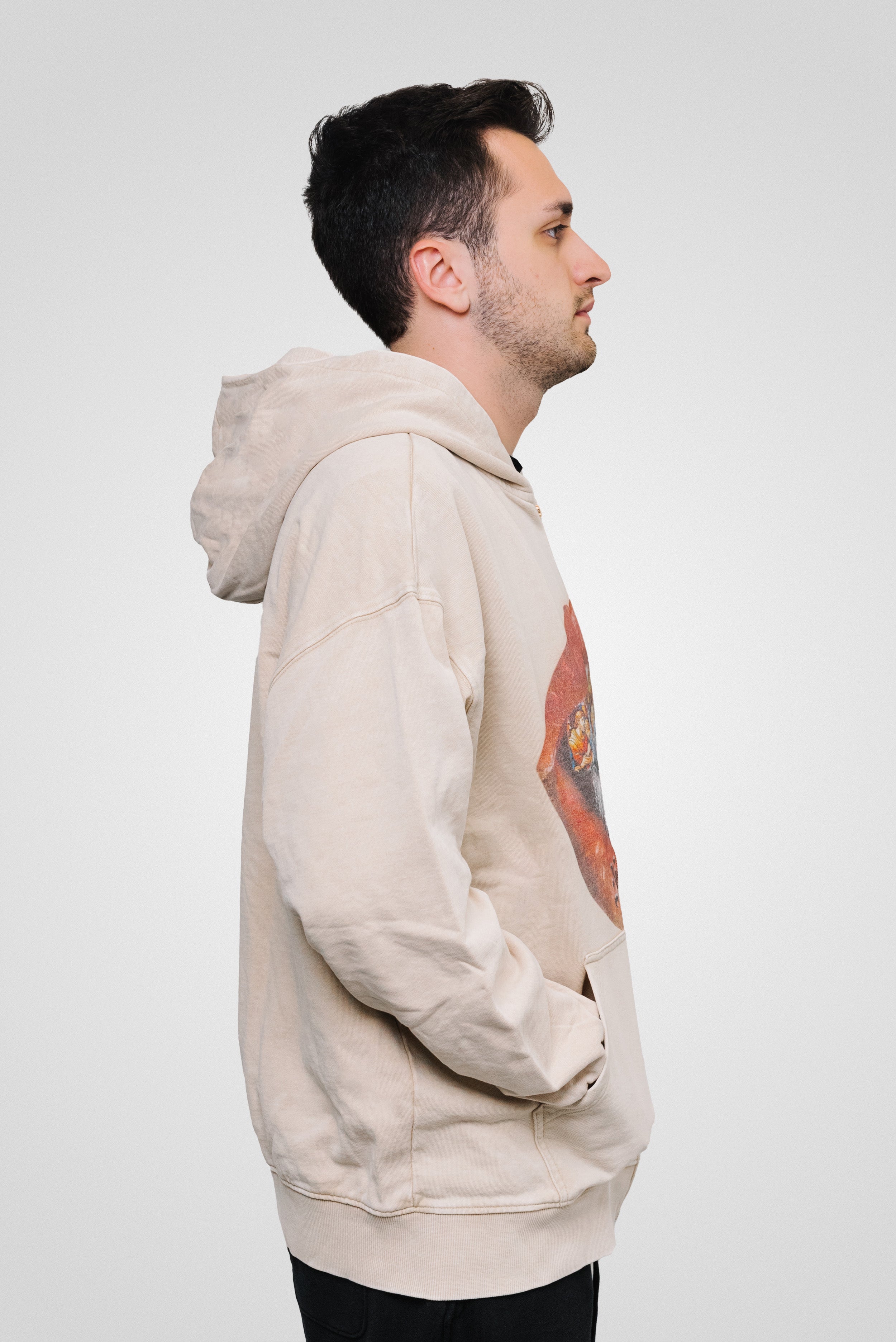 RELIGIOUS STAINED GLASS ZIP HOODIE - Noissey Brand