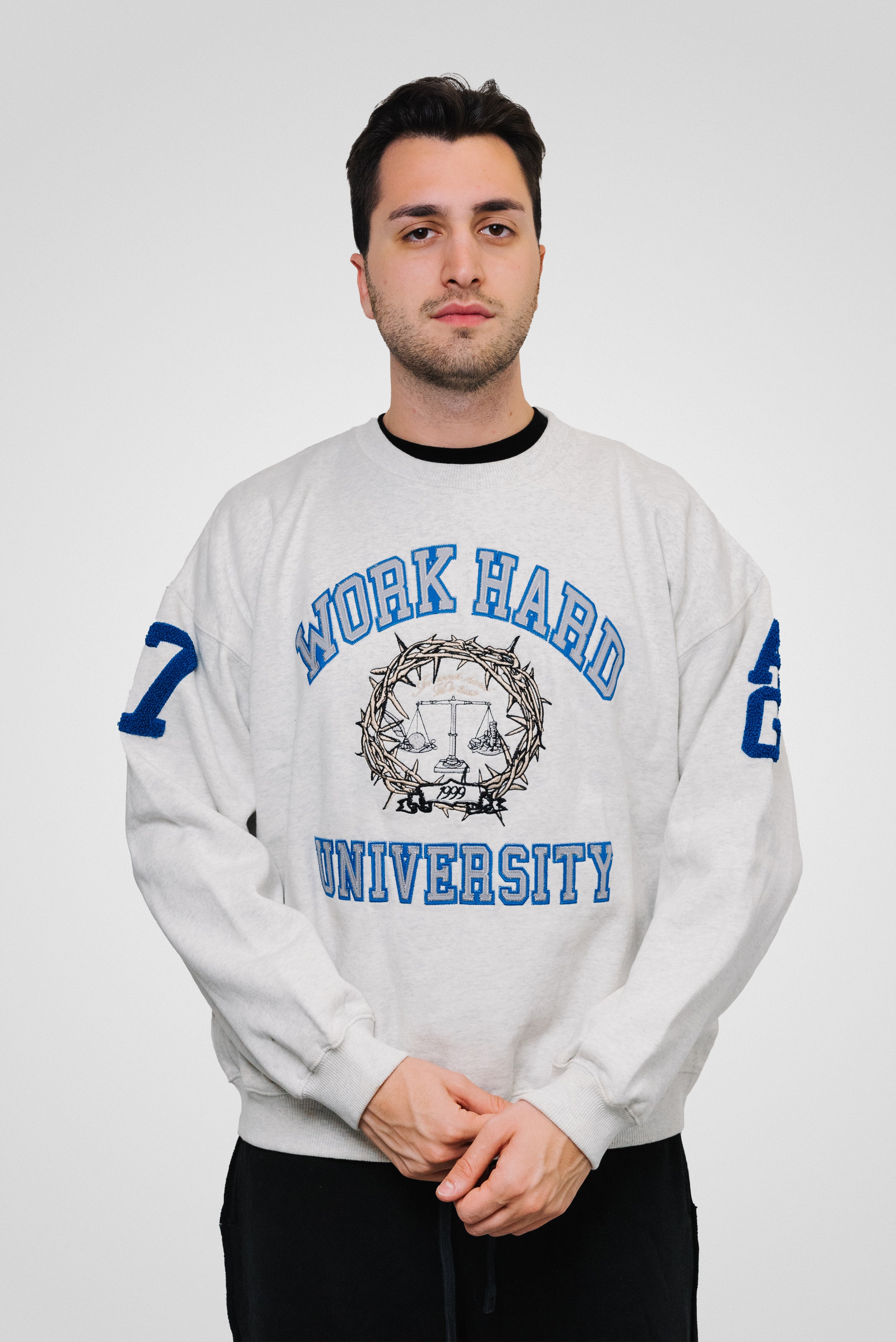 WORK HARD CREWNECK - ALESSIO GIFFI