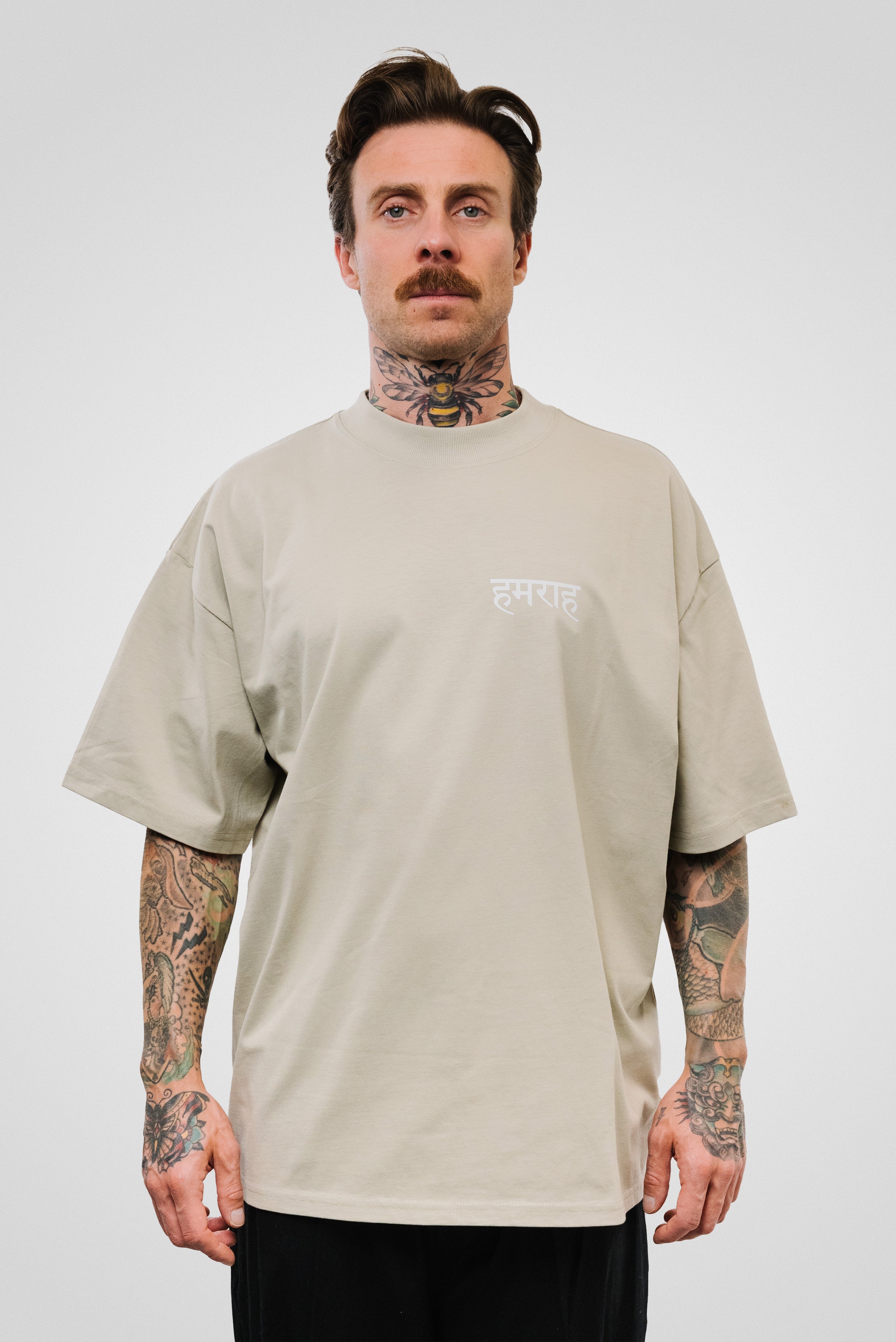 HORSE TEE CREAM - Hamrah Brand