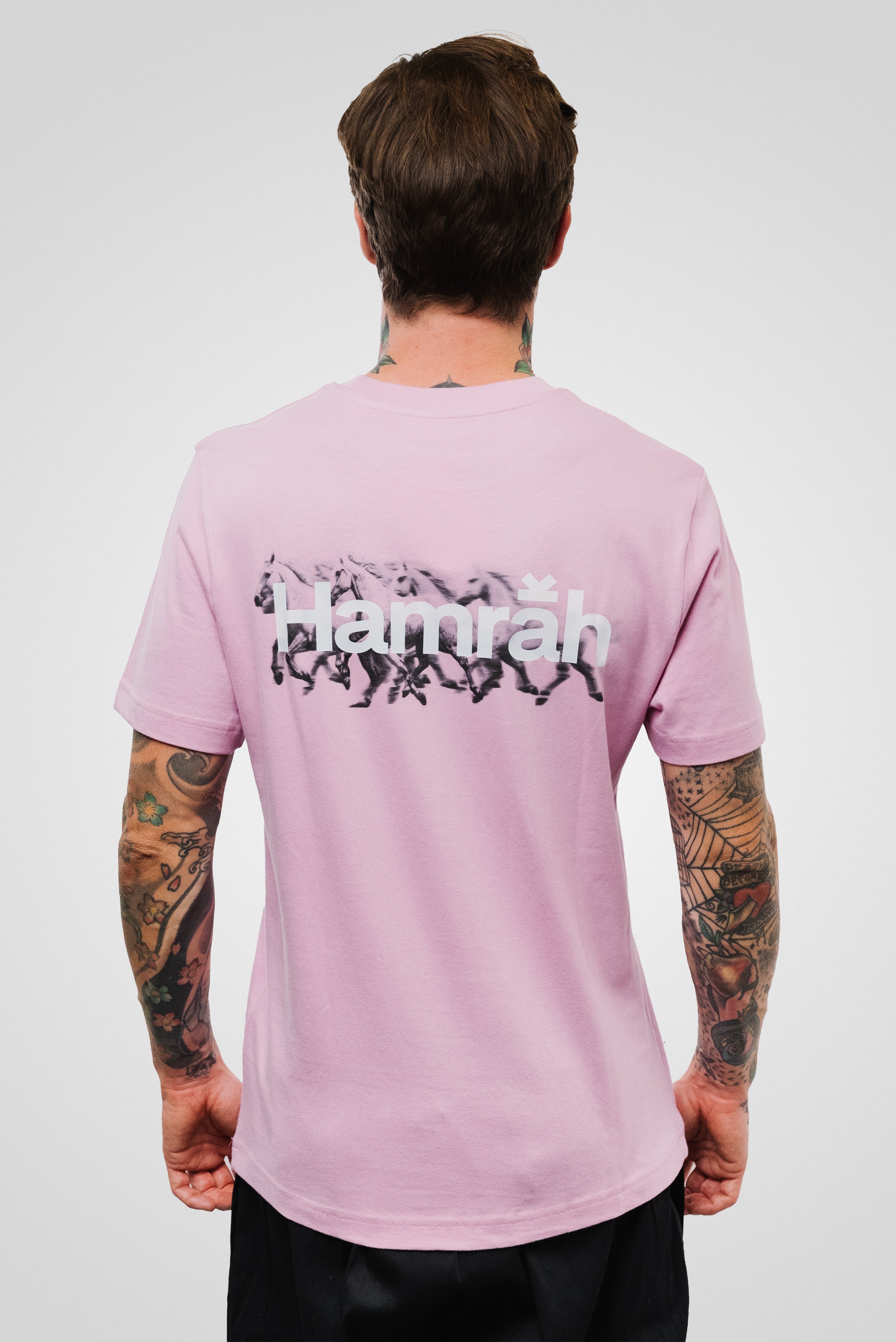 HORSE TEE PINK - Hamrah Brand