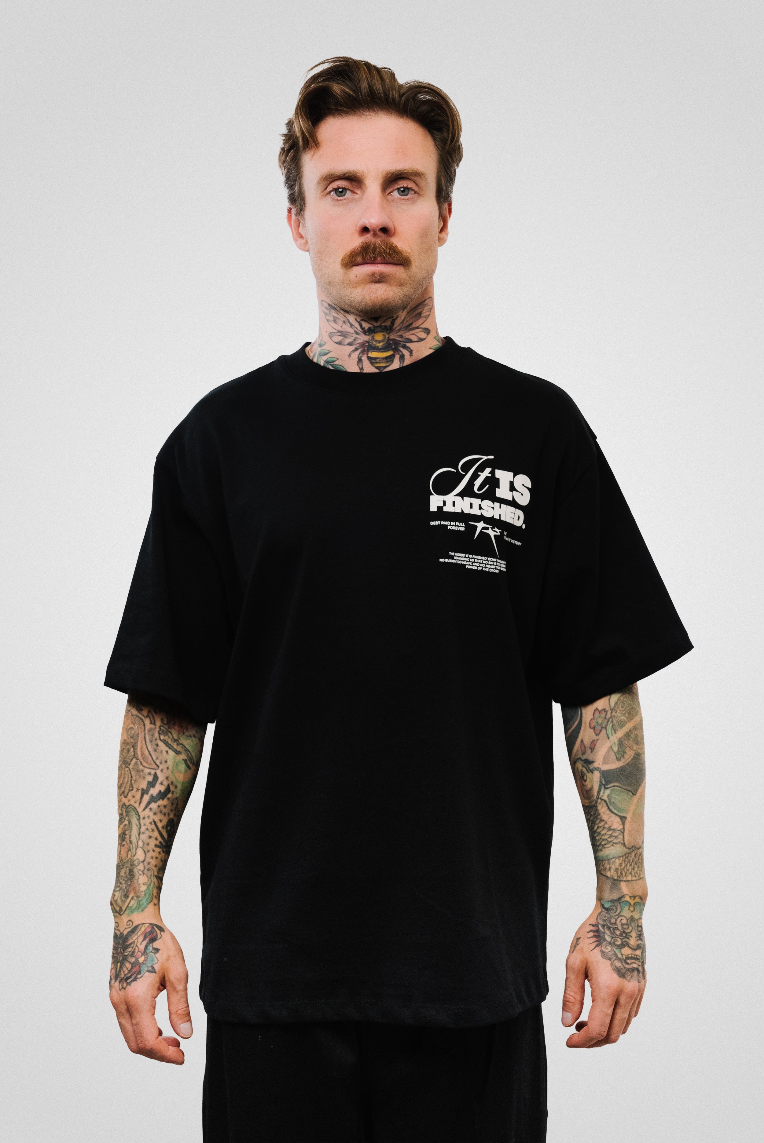 BUTTERFLY TEE BLACK  - Replacement Brand