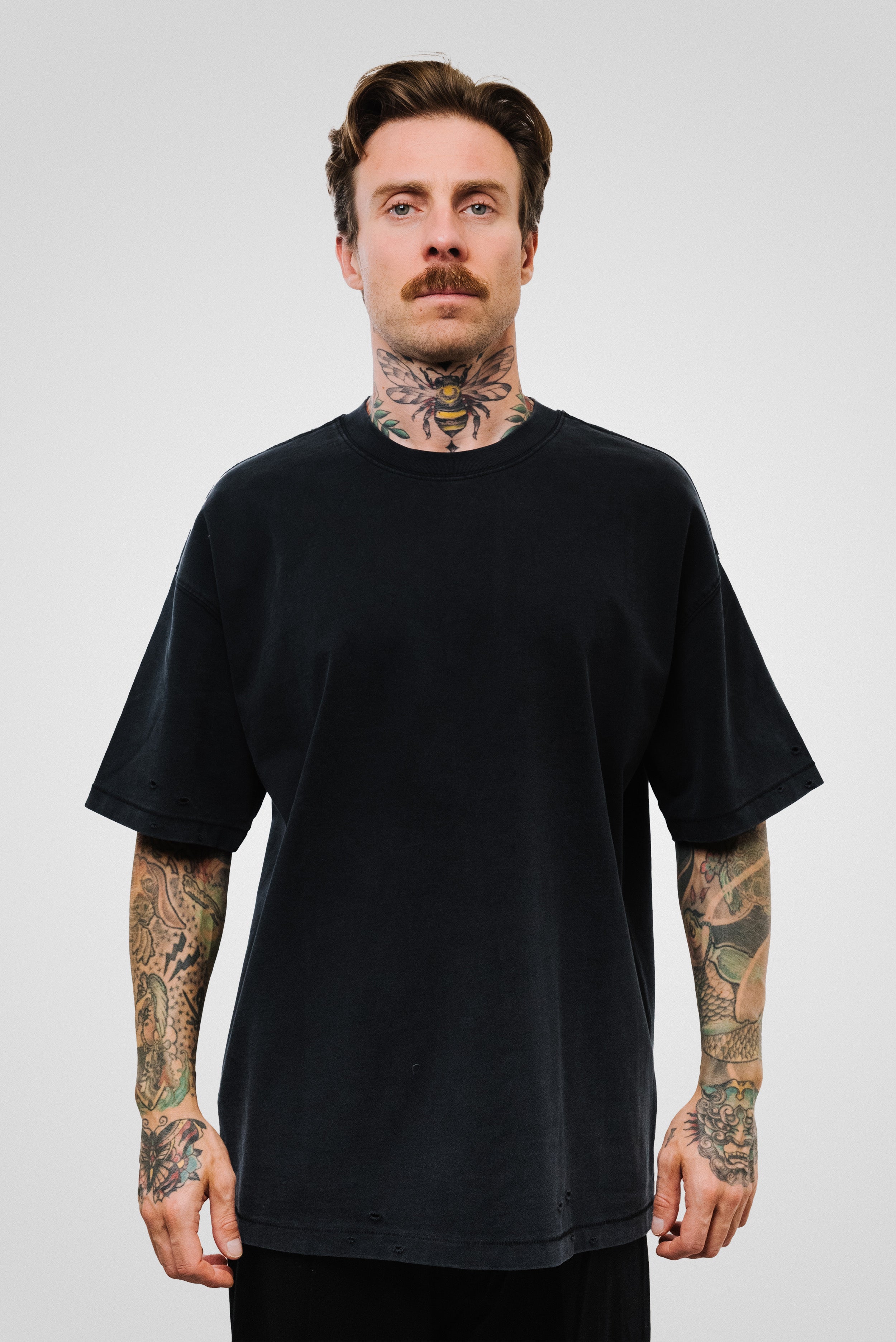 WINGS TEE BLACK - QYB