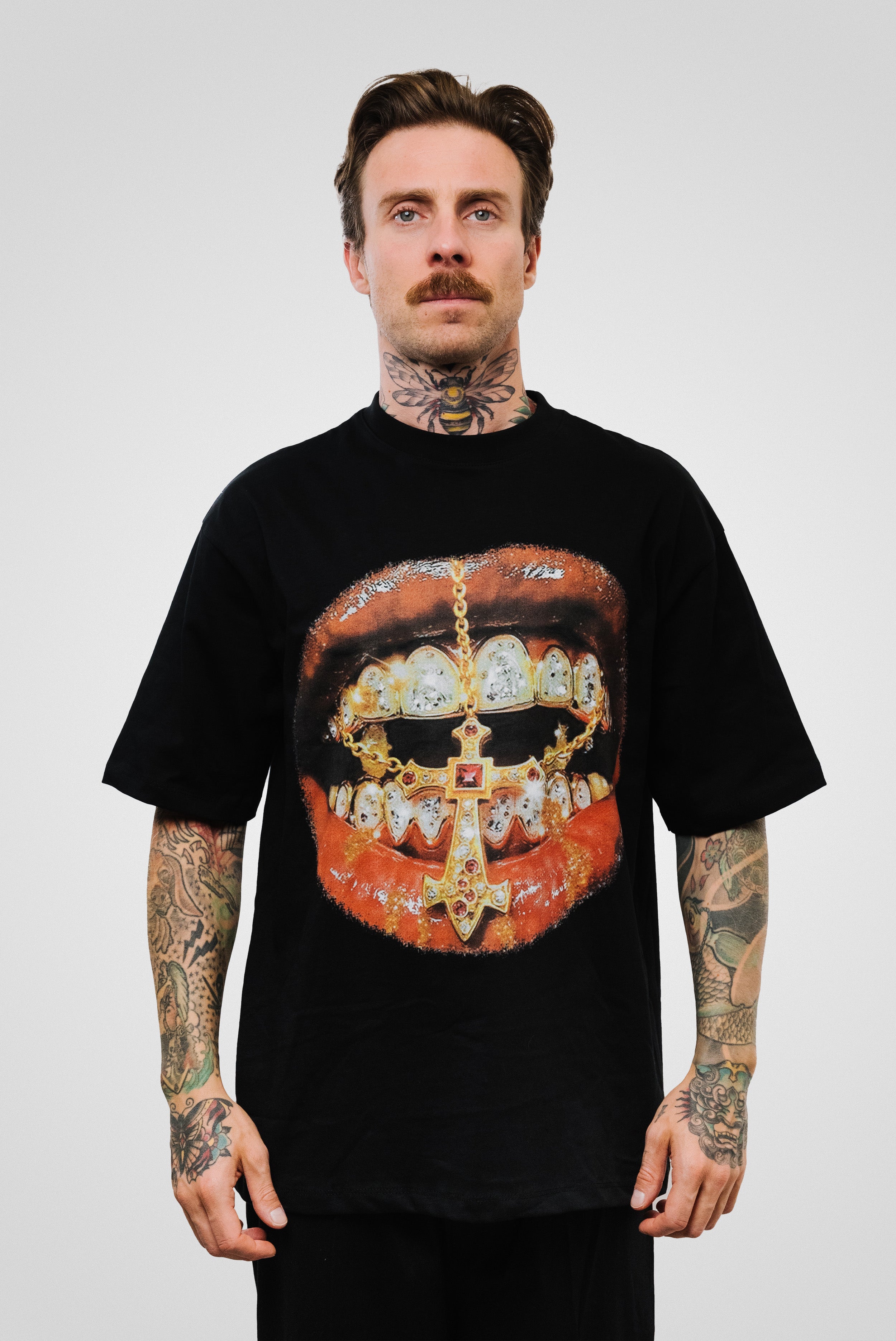 GRILL TEE BLACK - Replacement Brand