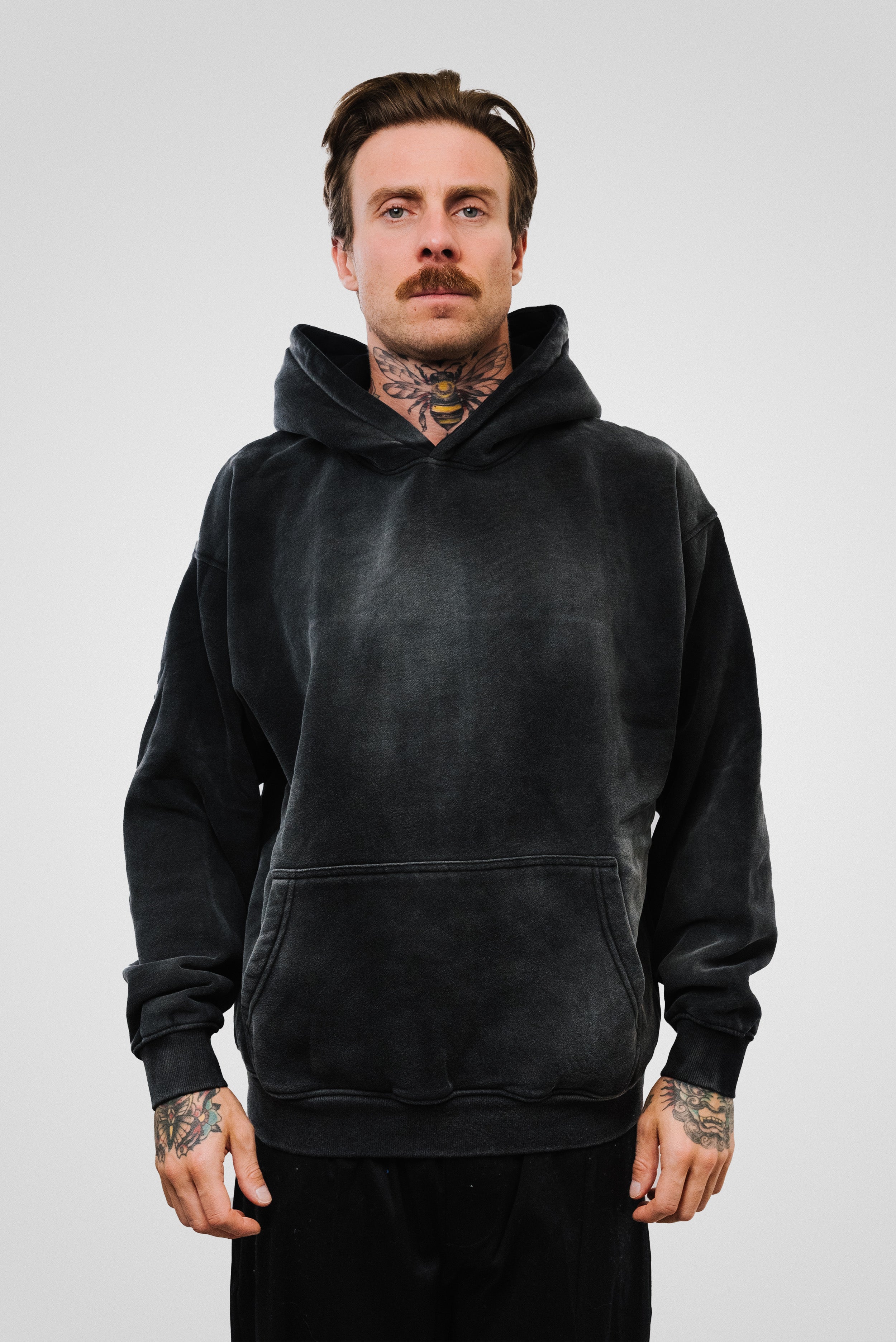 WINTER HOODIE BLACK - Shoebuya Brand