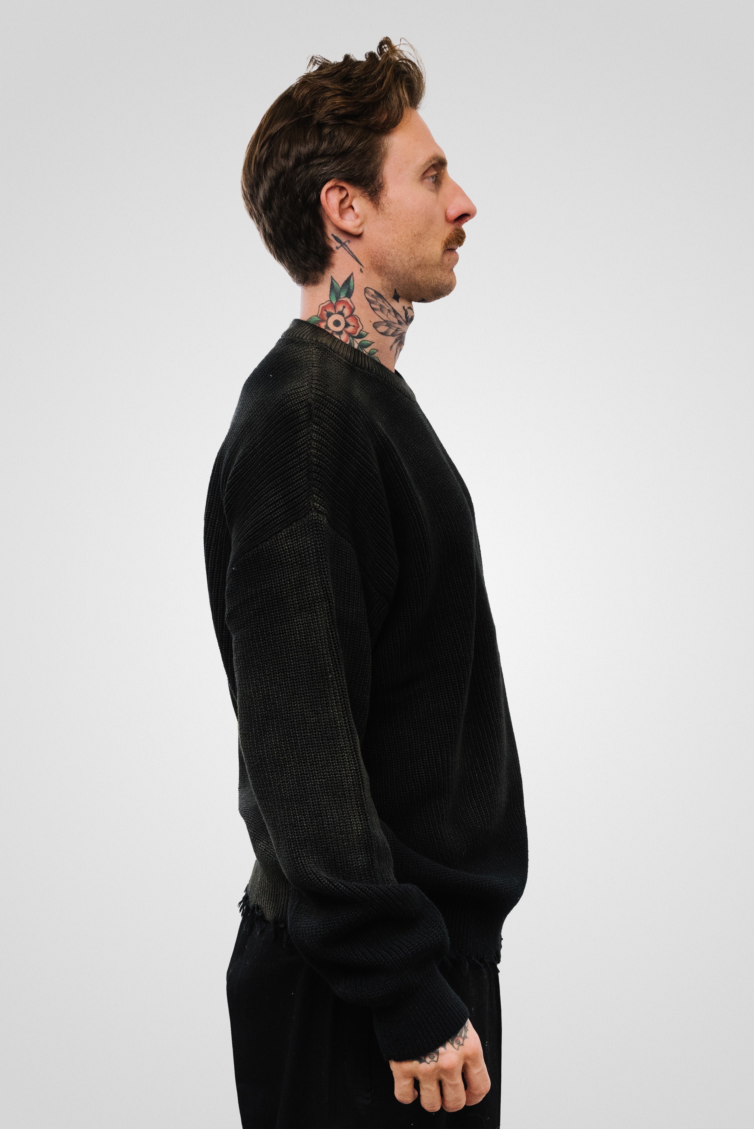 BLACK SWEATER - Brunoleoni
