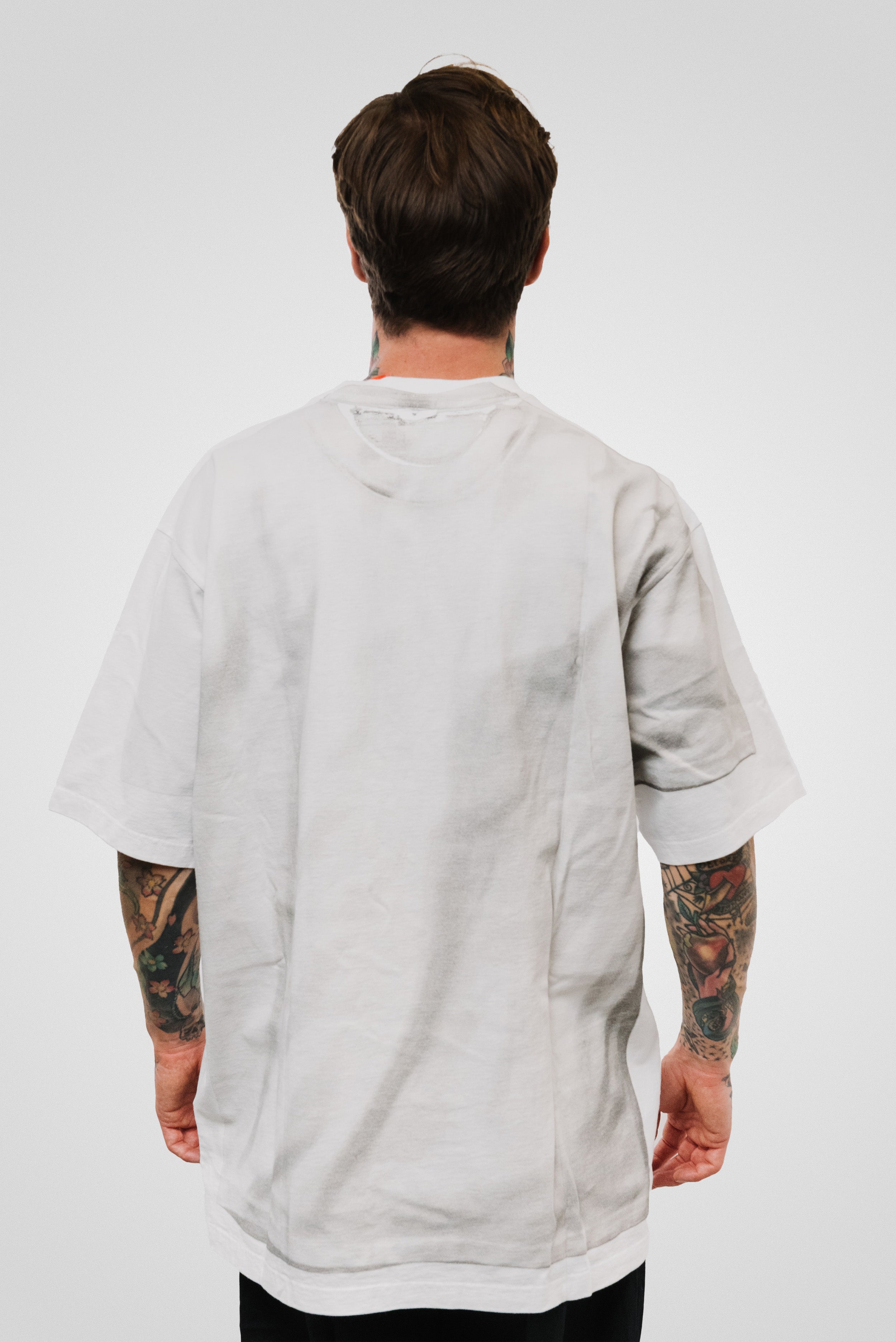 SUPREME MM6 MAISON MARGIELA BOX LOGO TEE WHITE