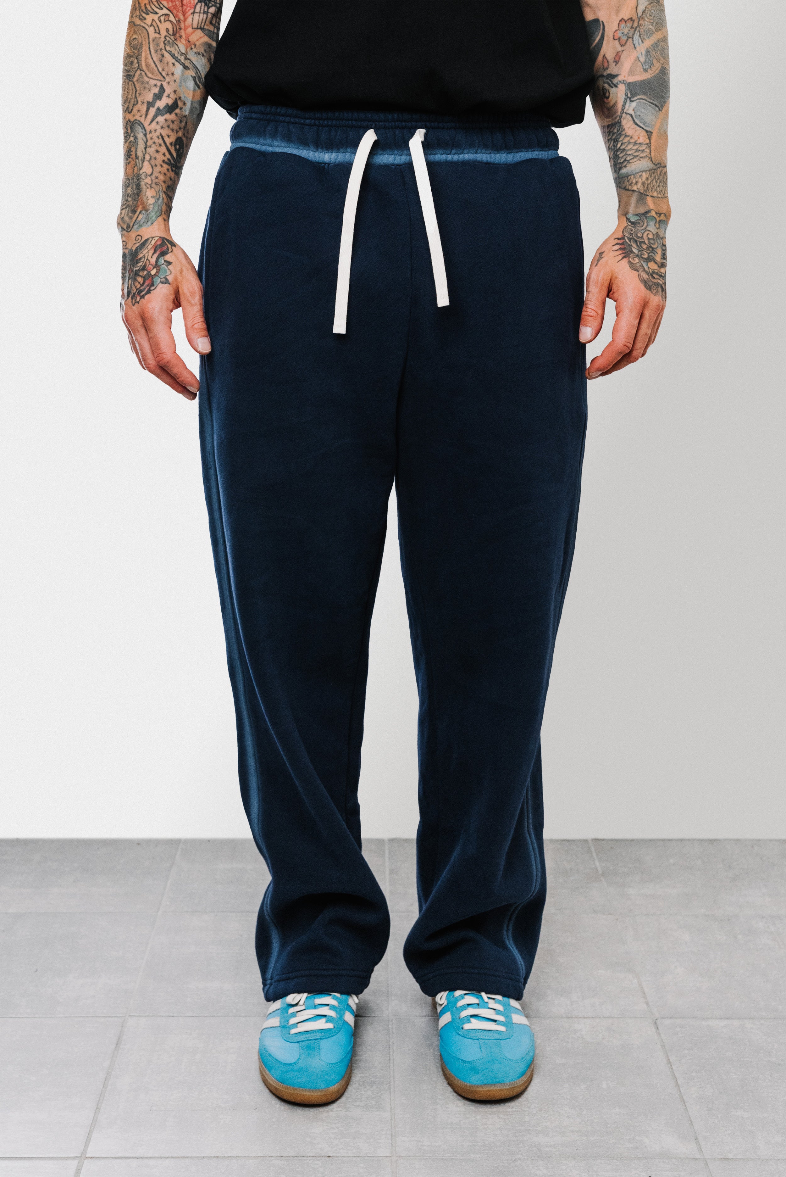 GESSO PANTS BLUE - Shoebuya Brand