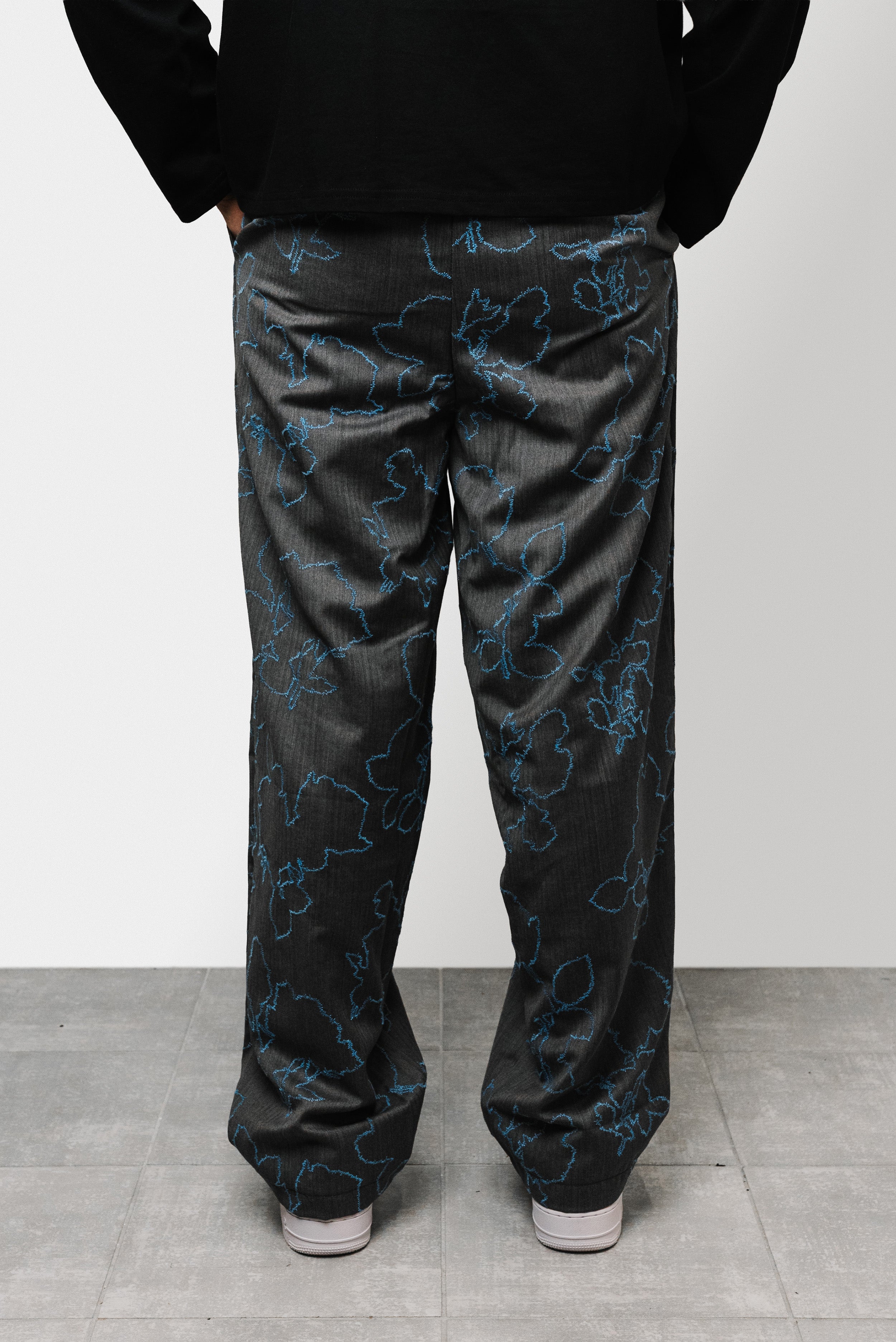 BAGGY PANTS BLUE - ALESSIO GIFFI
