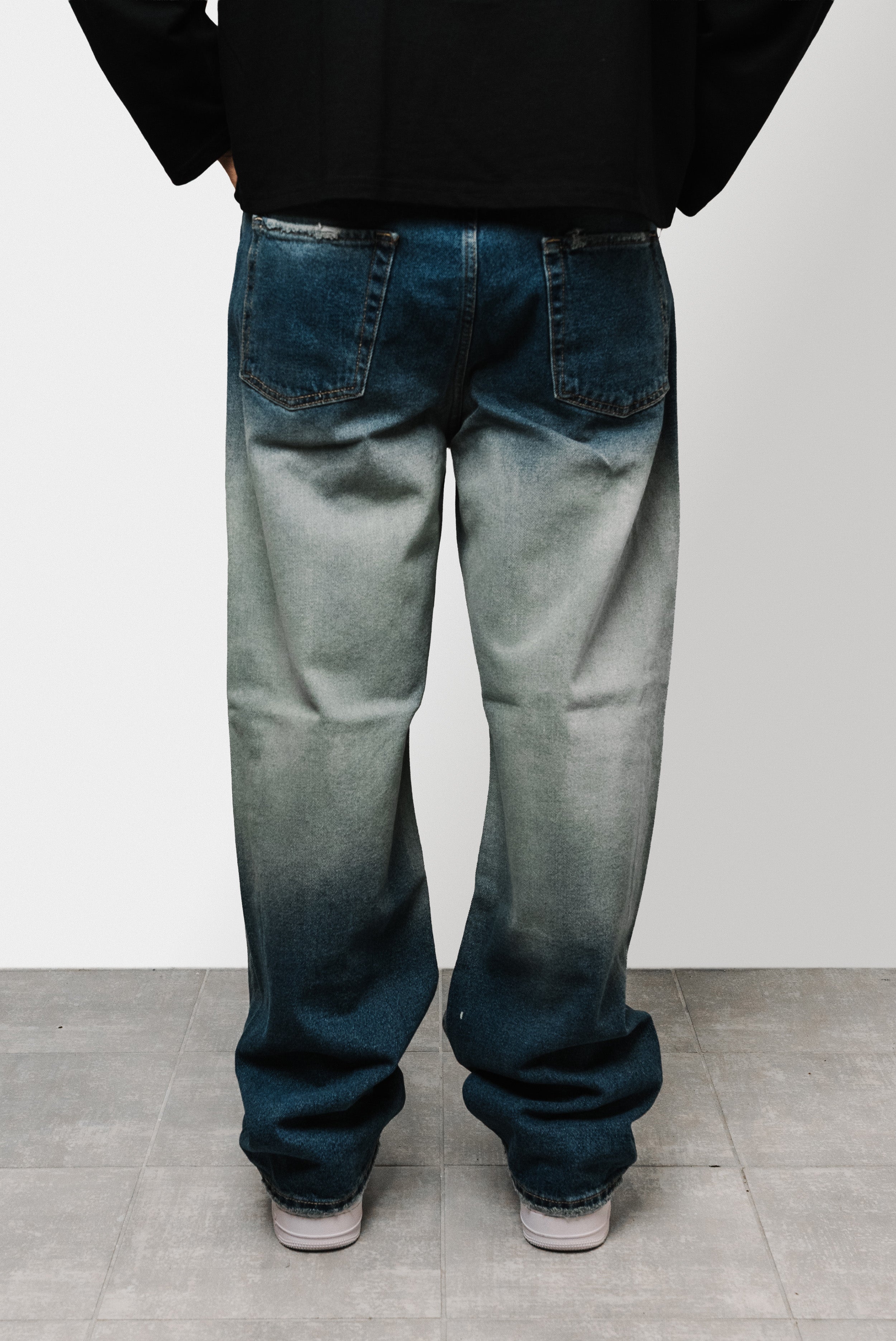 PAINT DENIM JEANS  - Shoebuya Brand
