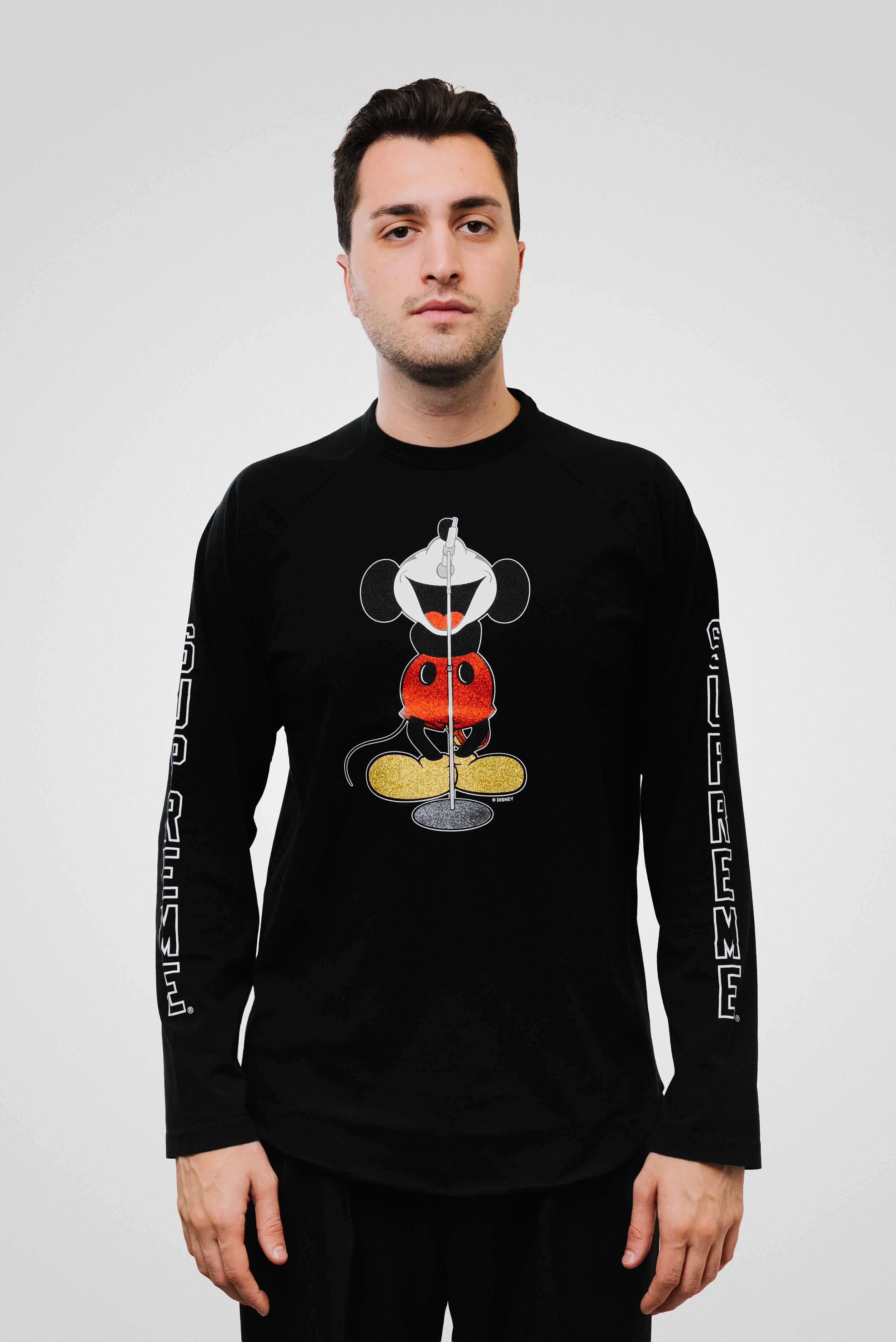 SUPREME MICKEY RAGLAN LONGSLEEVE TEE