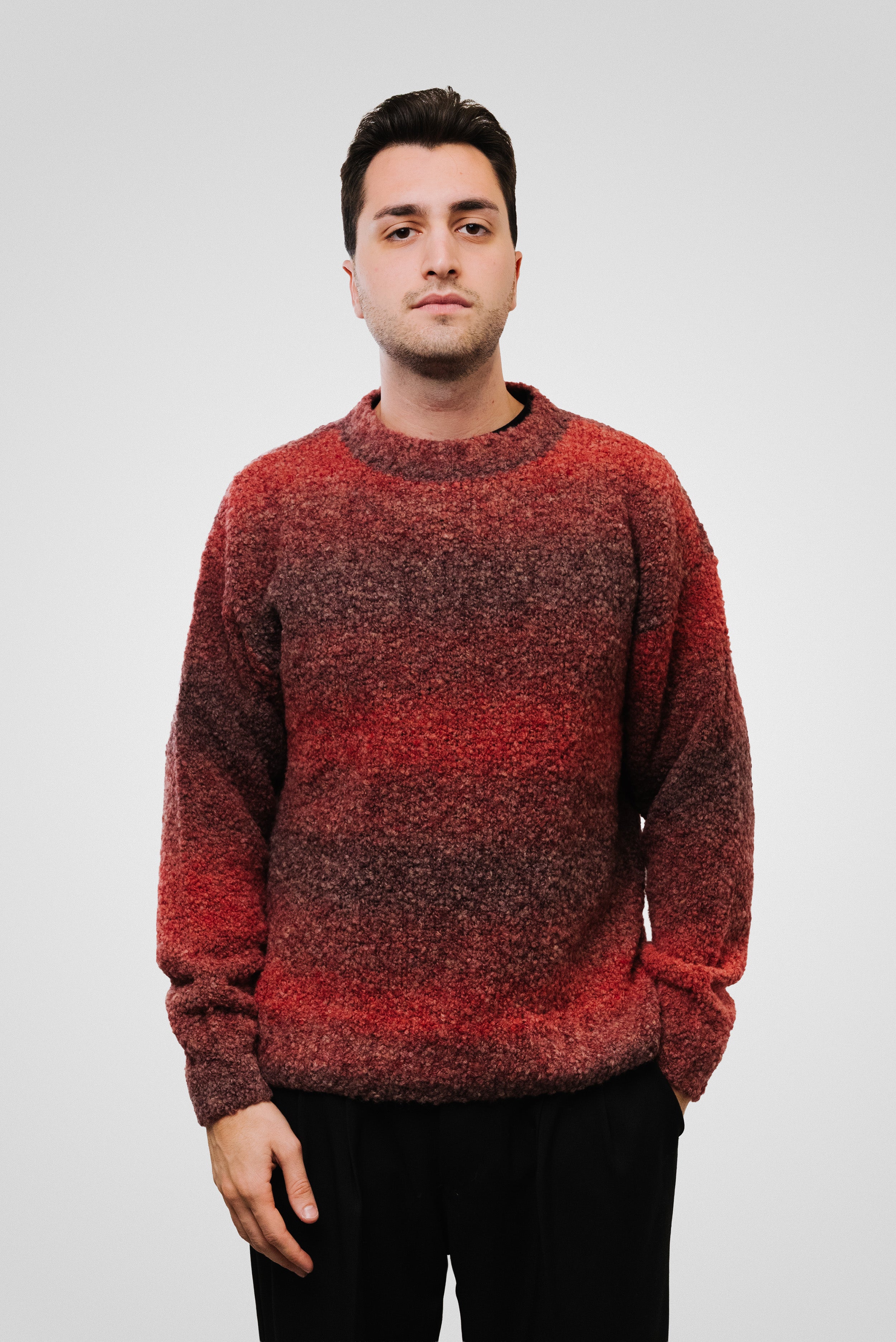 BASIC SWEATER RED - Horda Brand