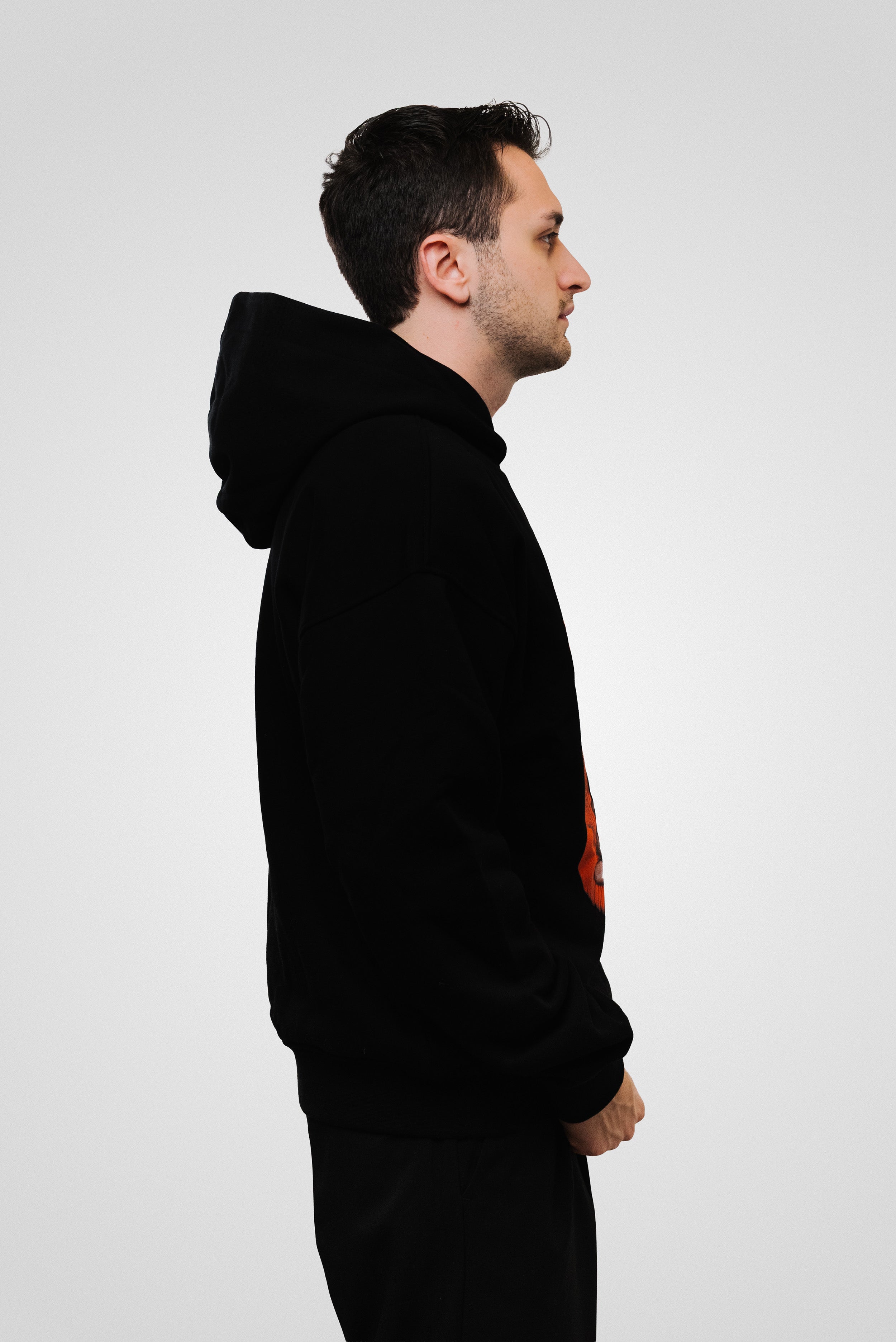 BALACLAVA HOODIE BLACK  - Comme Des Fuckdown