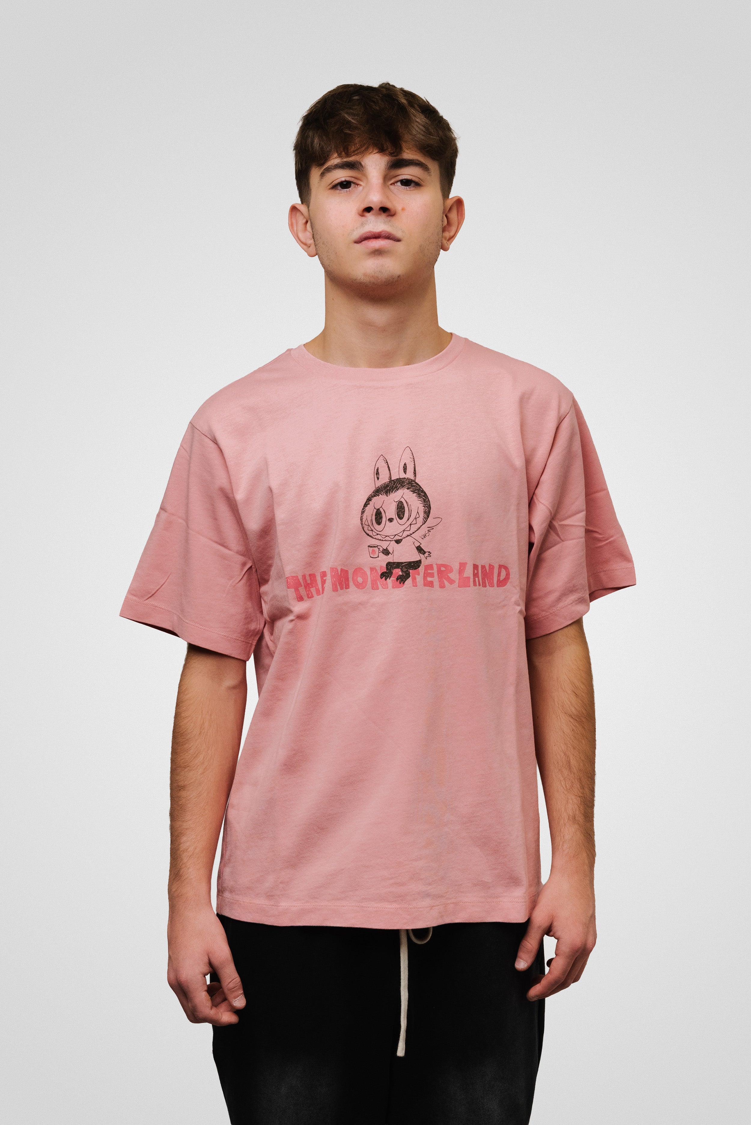TEE UNIQLO X POP MART LABUBU PINK
