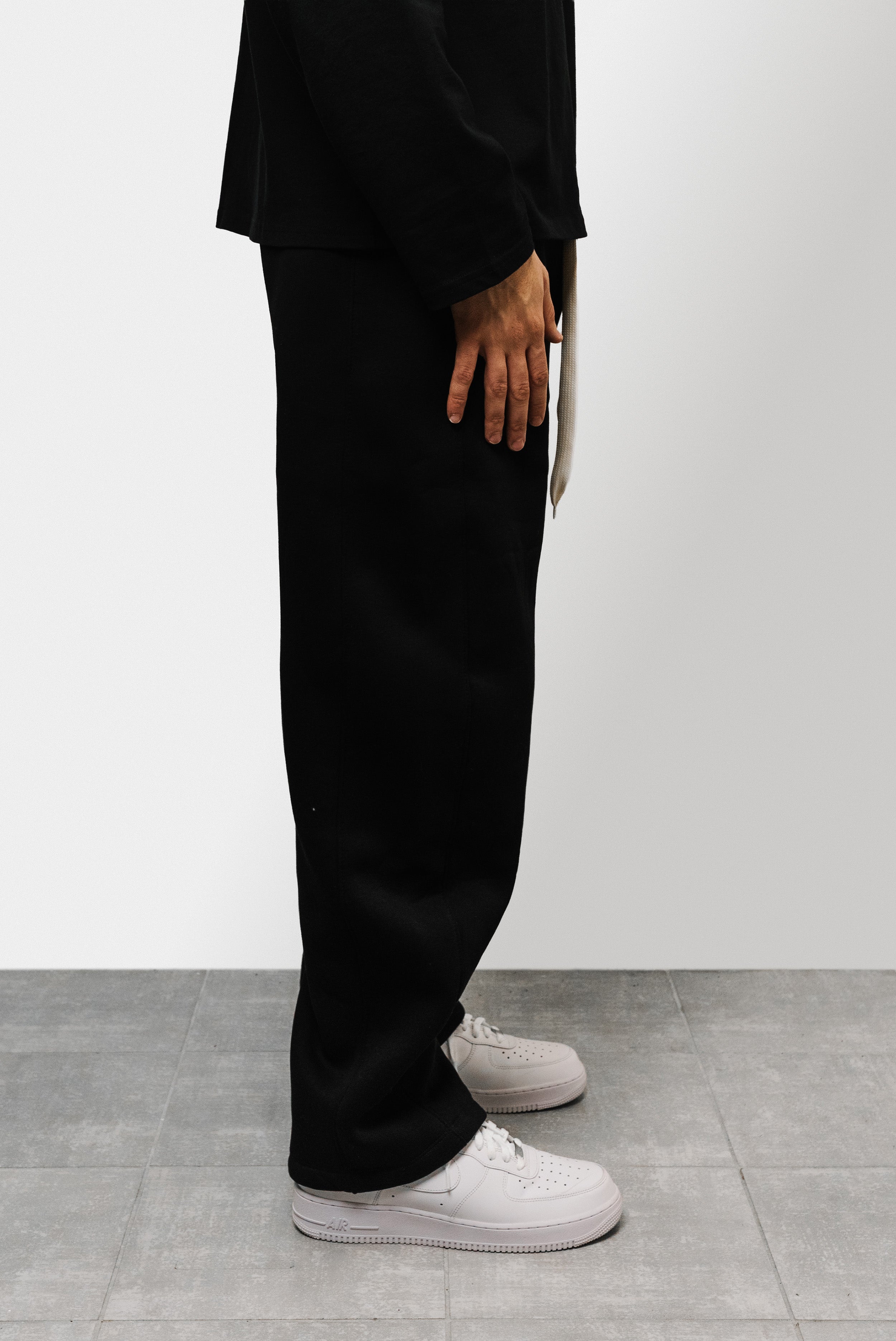 BAGGY TRACKSUIT BLACK PANTS - Replacement Brand