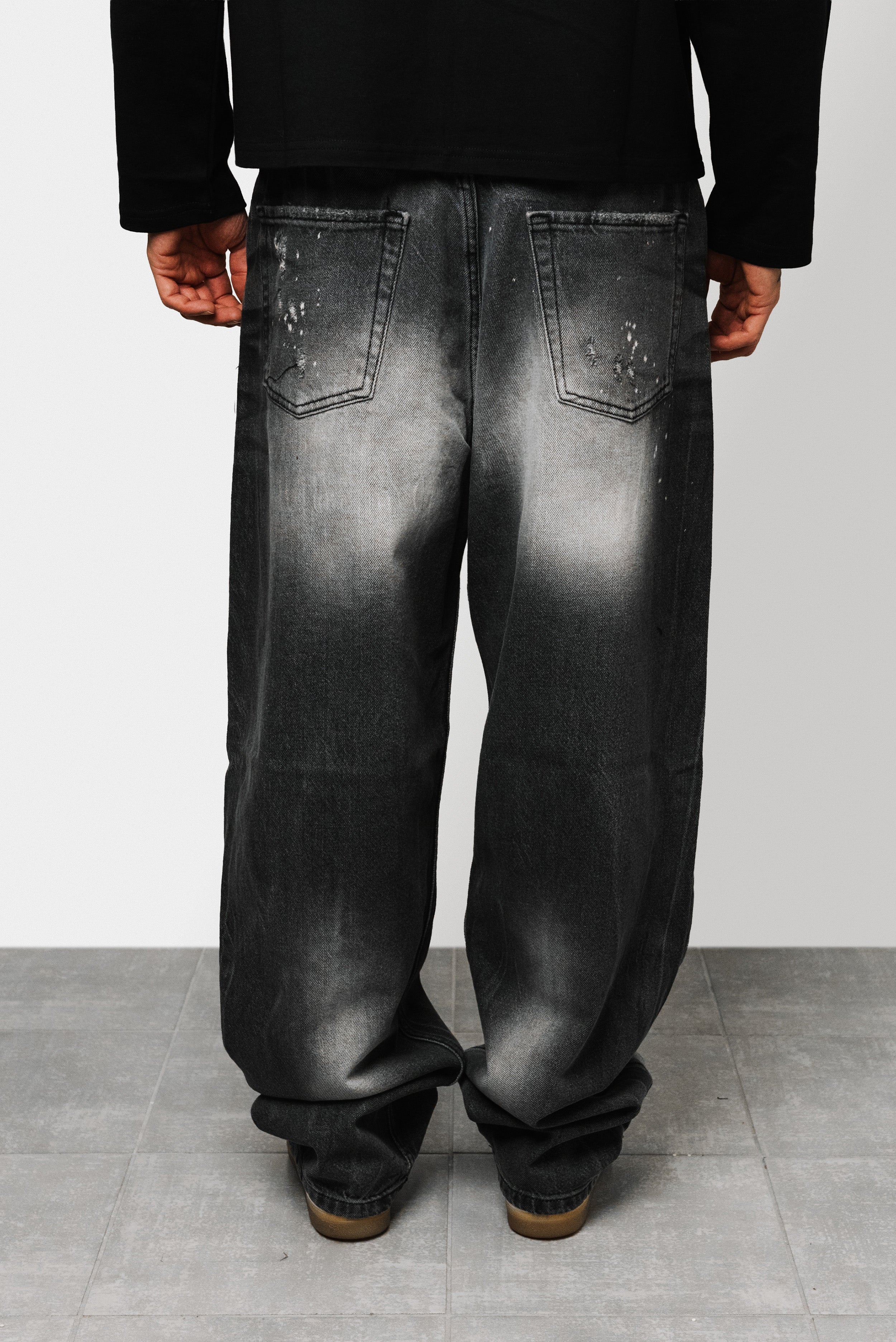 LONDON GREY JEANS  - Shoebuya Brand