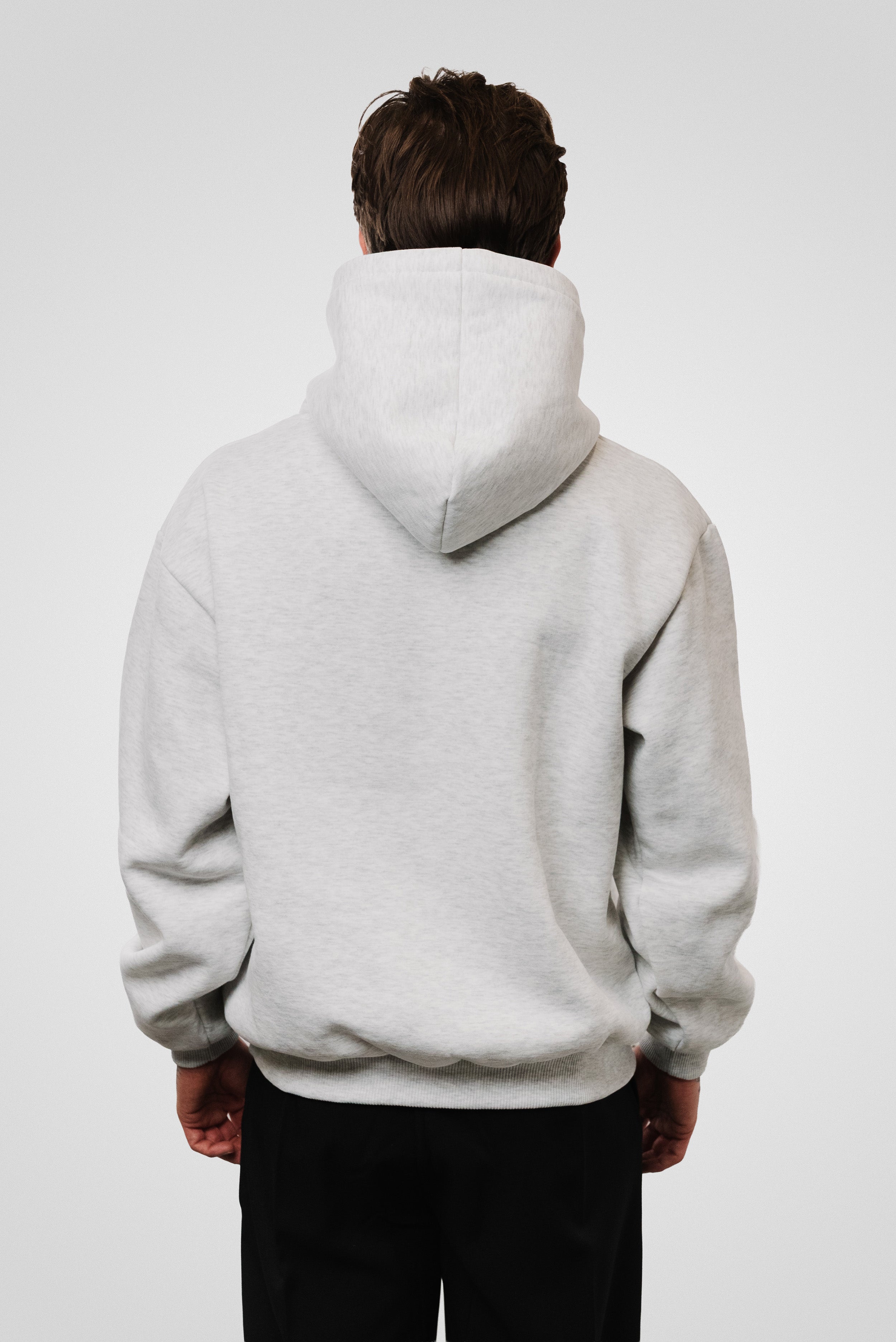HB HOODIE GREY - Horda Brand