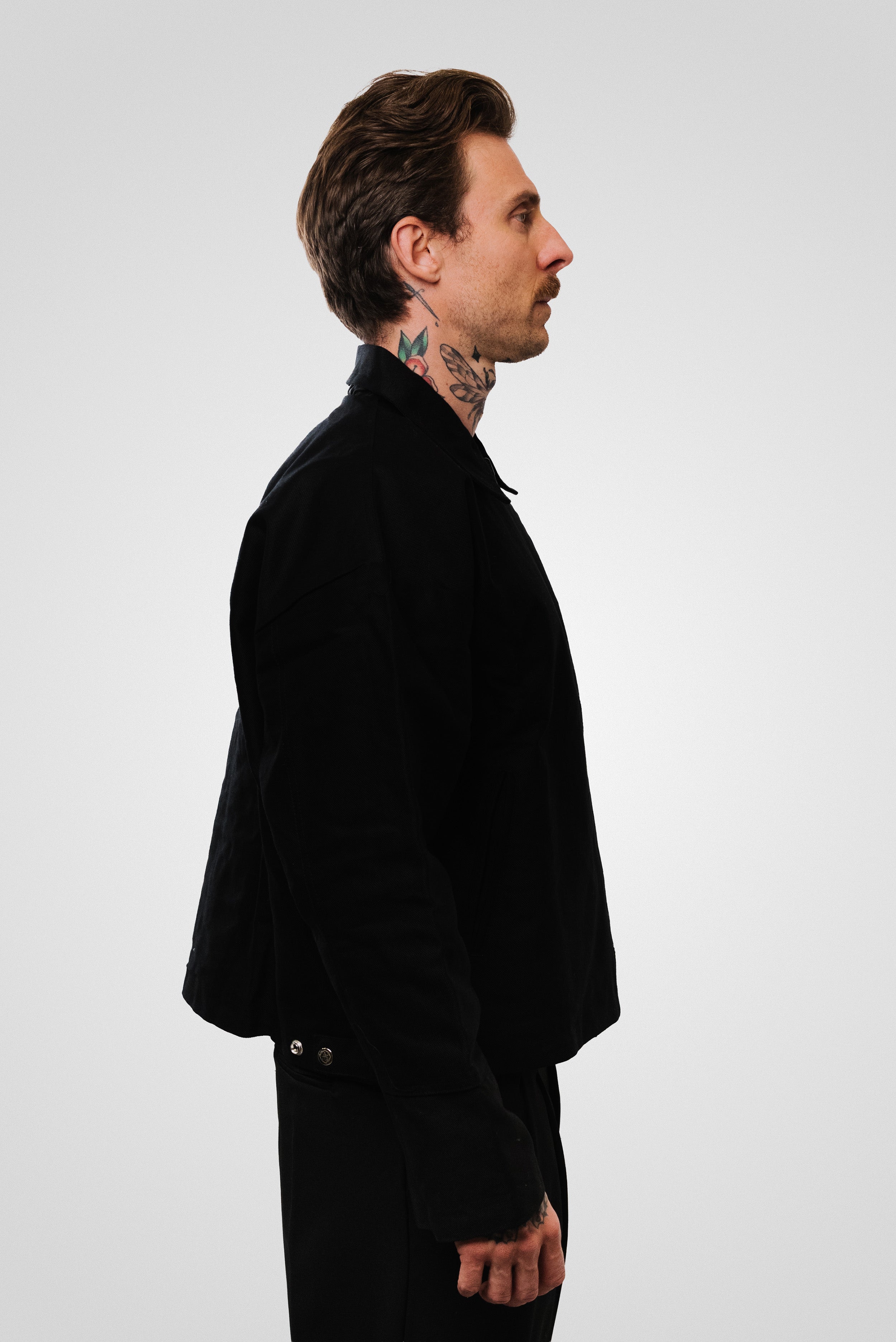 WORK REVERSIBLE JACKET BLACK - ALESSIO GIFFI