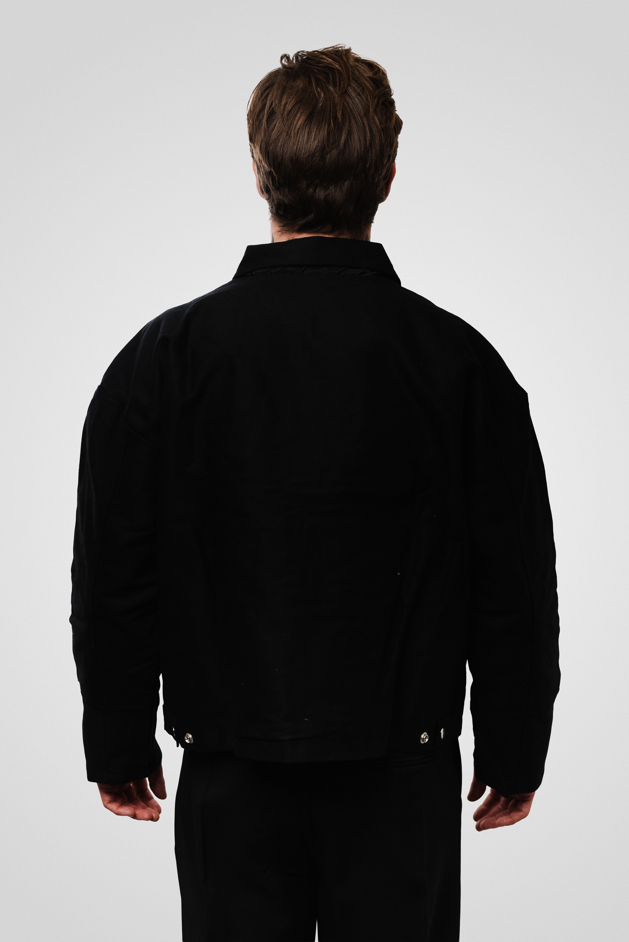 WORK REVERSIBLE JACKET BLACK - ALESSIO GIFFI