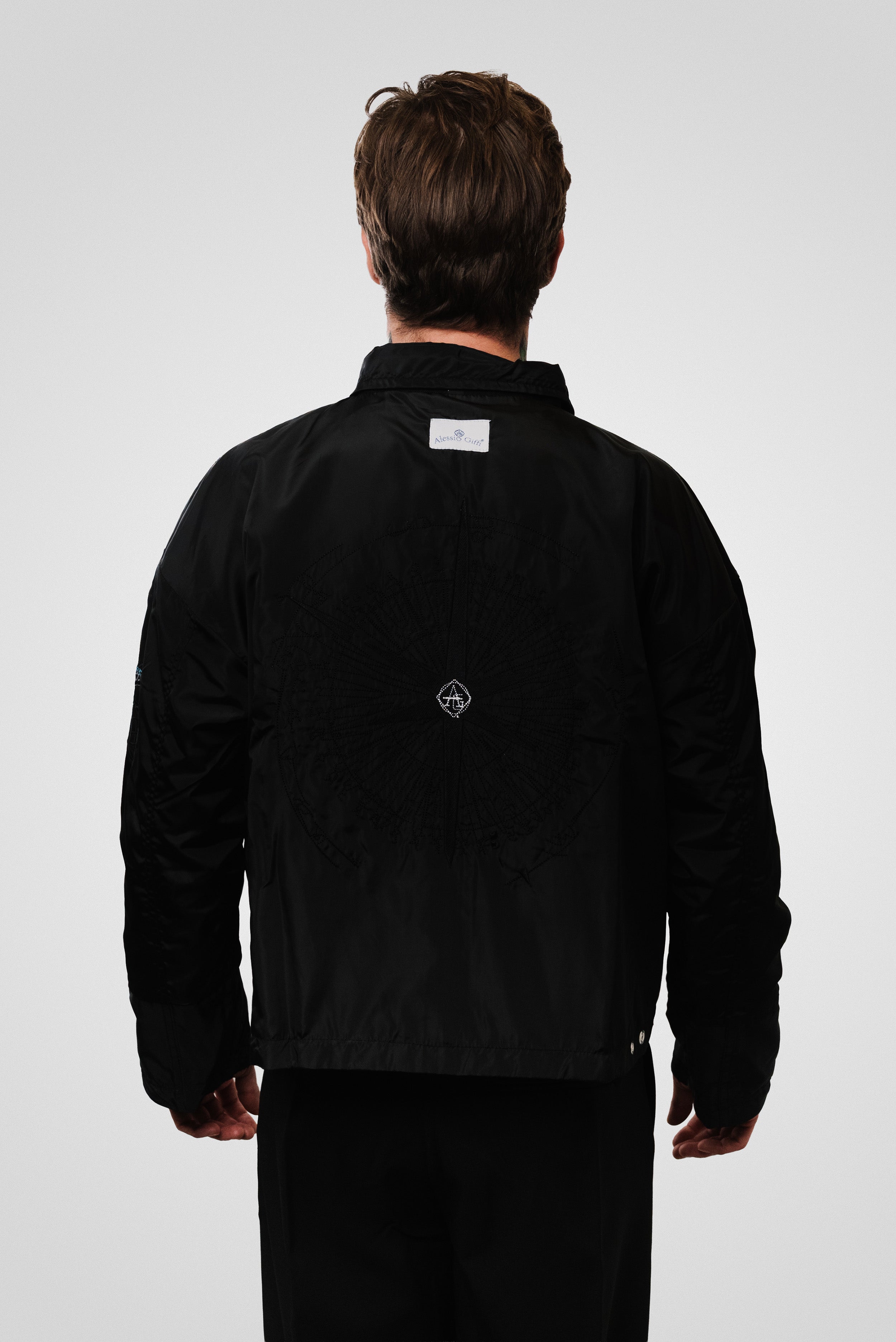 WORK REVERSIBLE JACKET BLACK - ALESSIO GIFFI