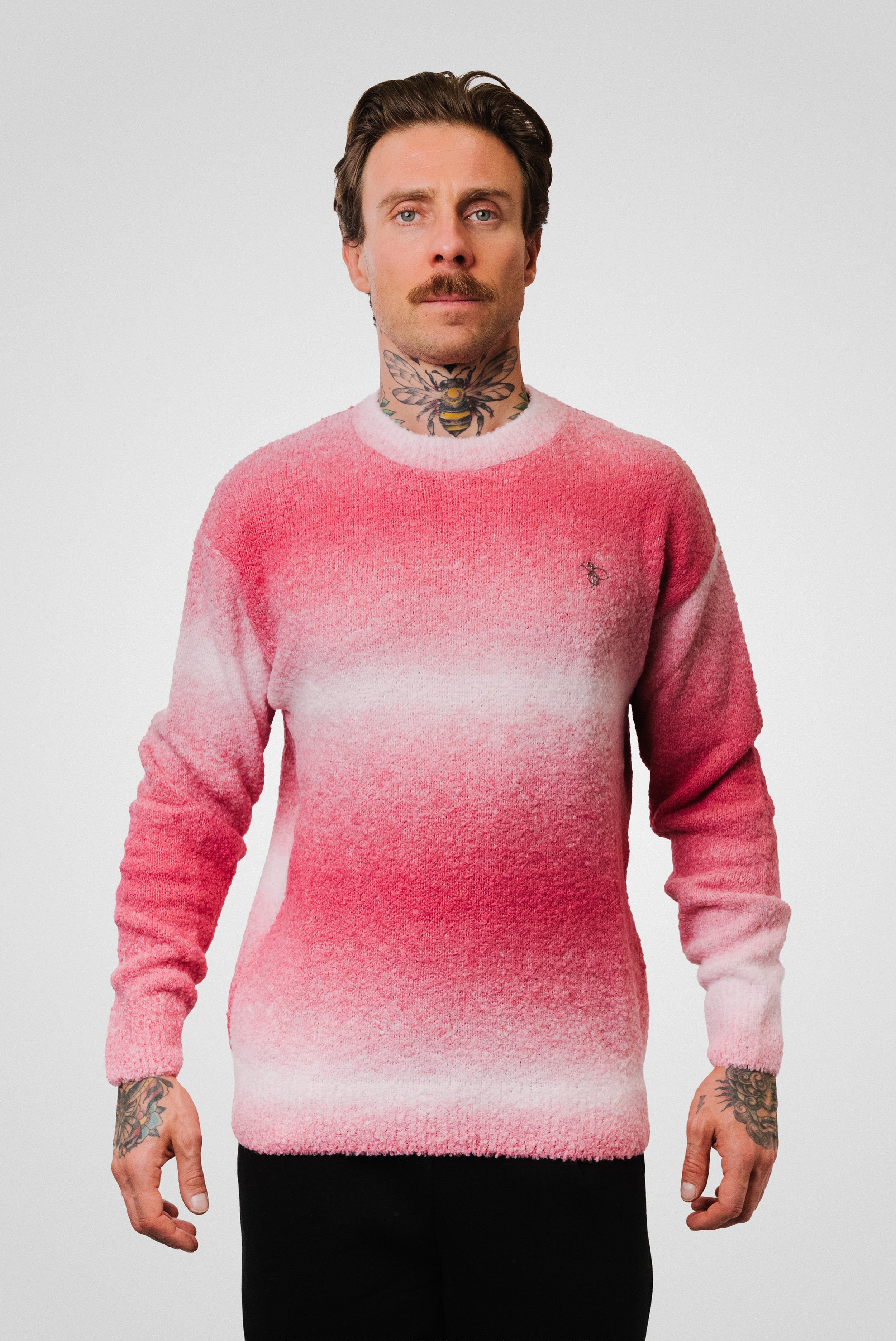 TIE DYE SWEATER PINK - TheDoubleE