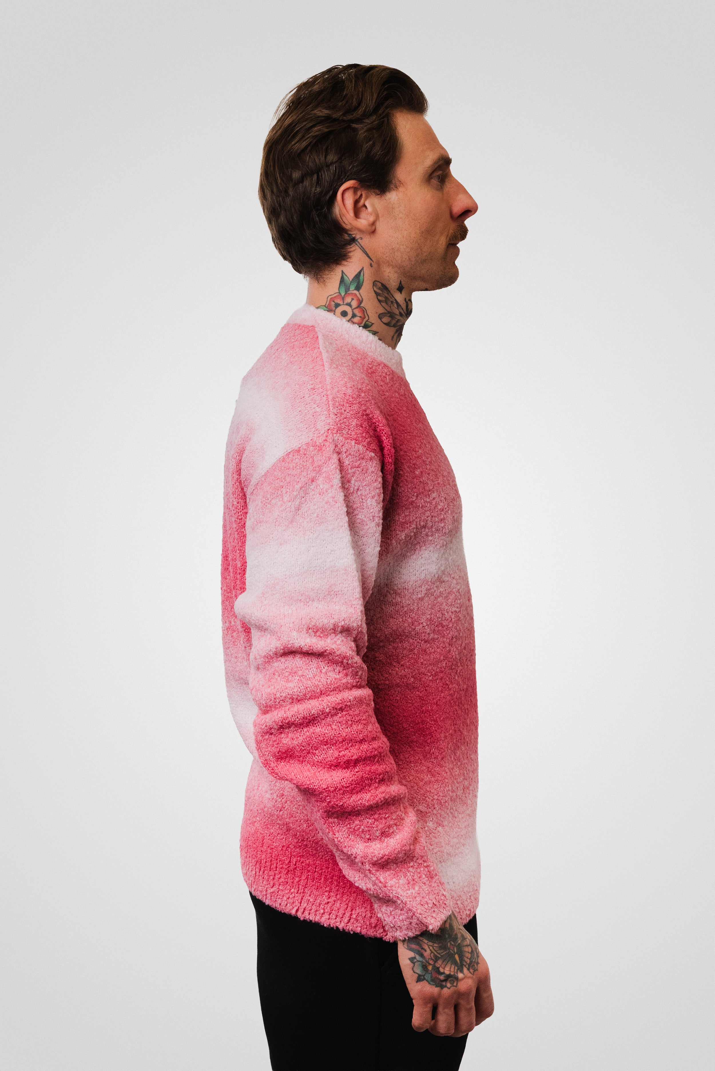 TIE DYE SWEATER PINK - TheDoubleE