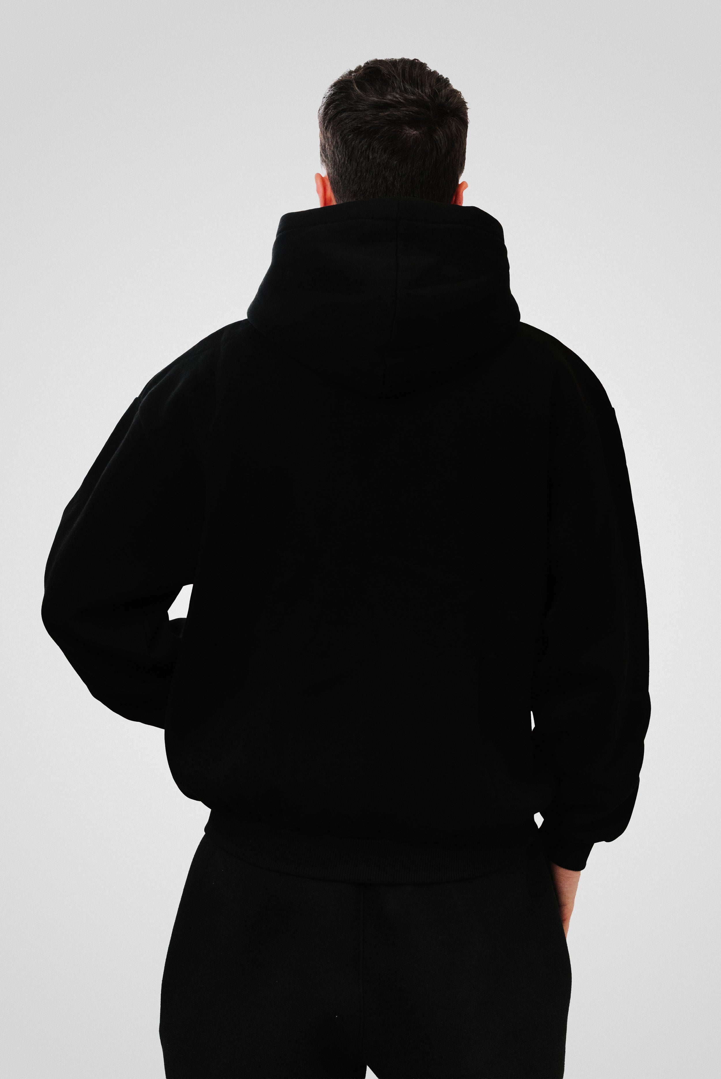 HB ZIP HOODIE BLACK - Horda Brand
