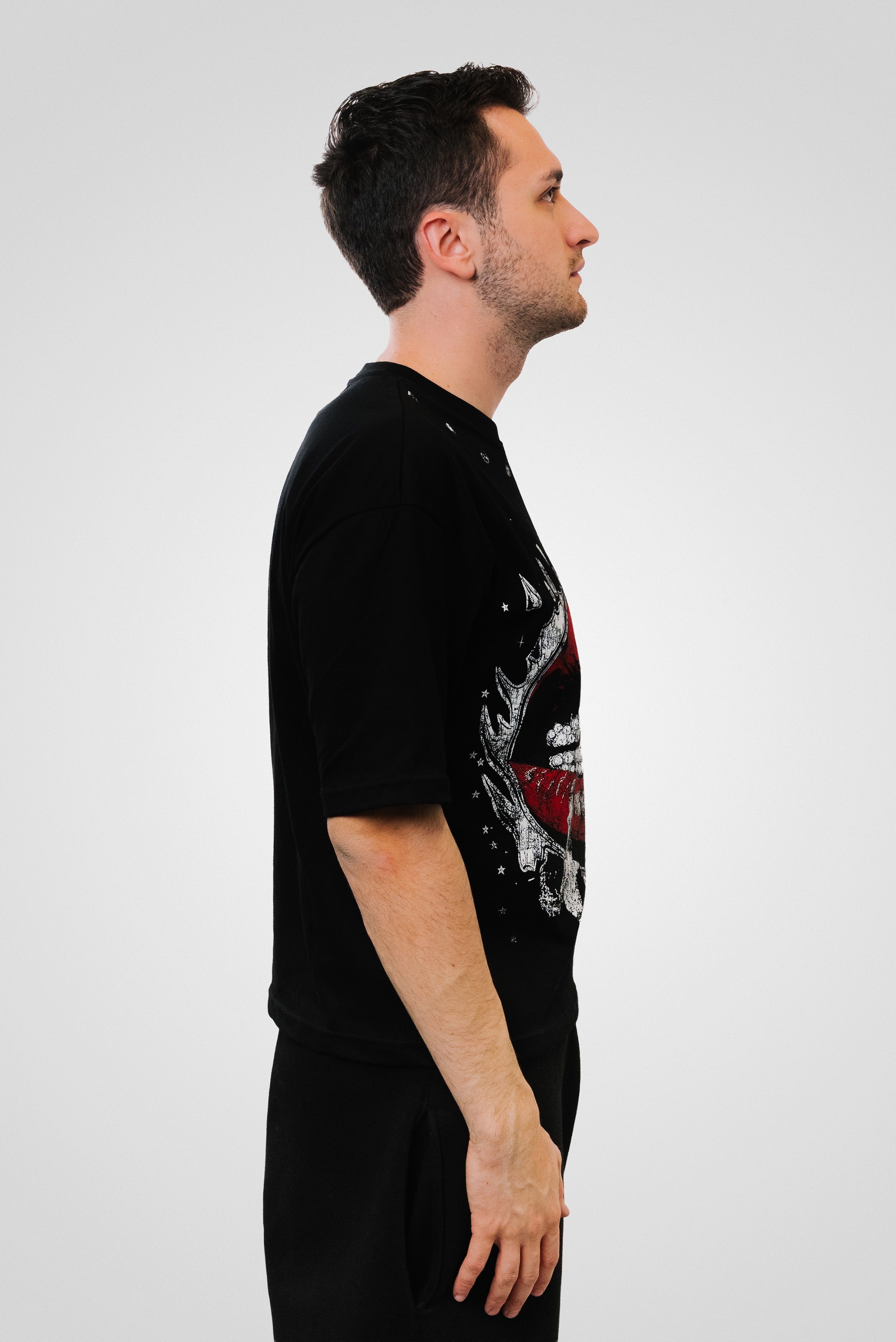 ROCKER TEE BLACK - Shoebuya Brand